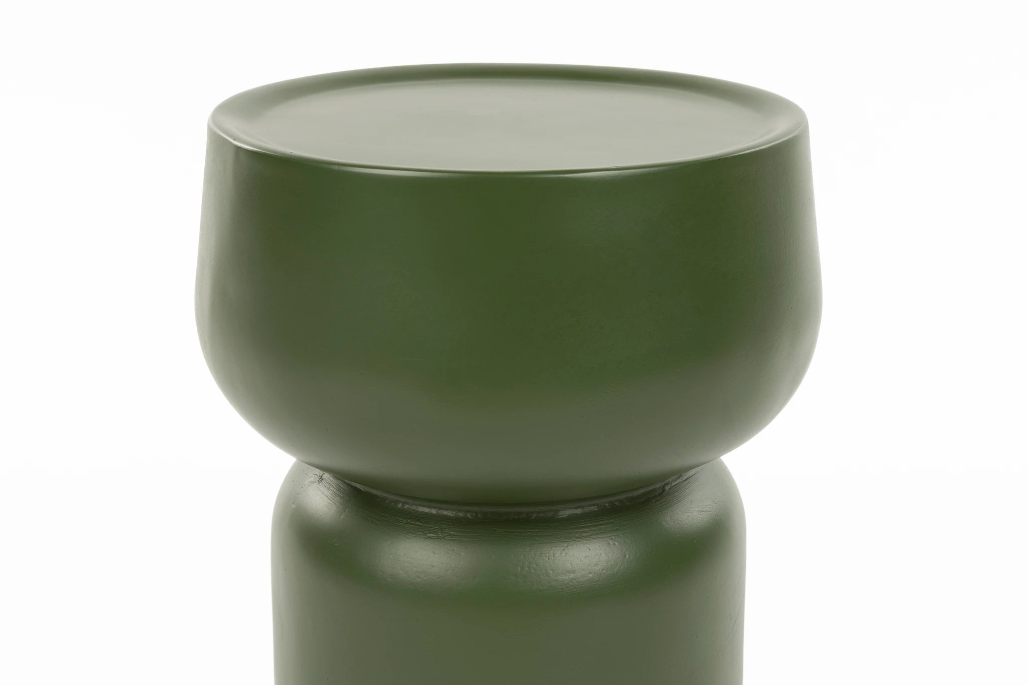 Eline Green Aluminium Side Table