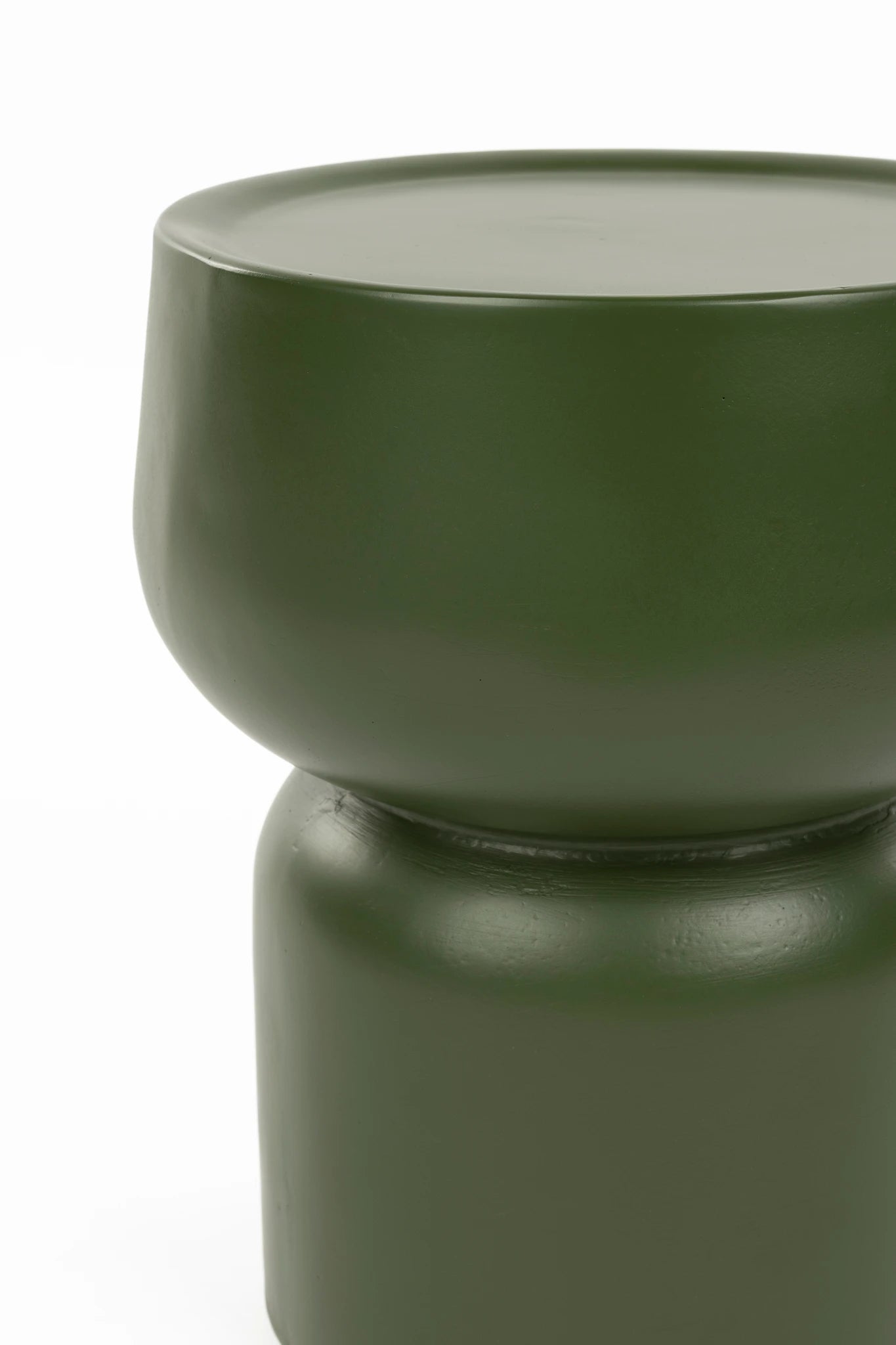 Eline Green Aluminium Side Table