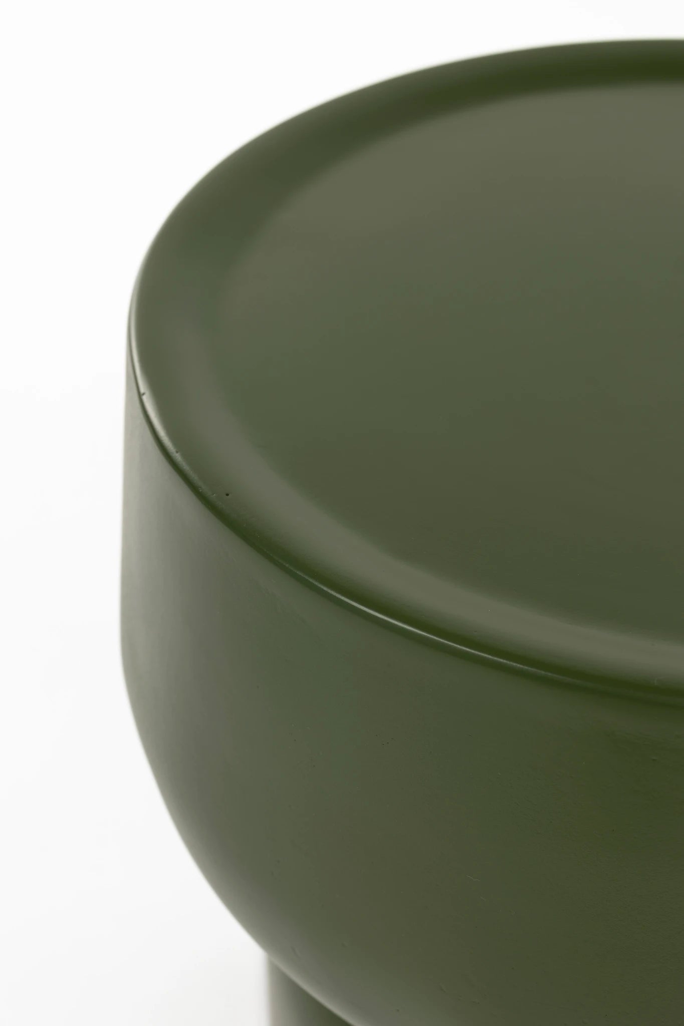 Eline Green Aluminium Side Table