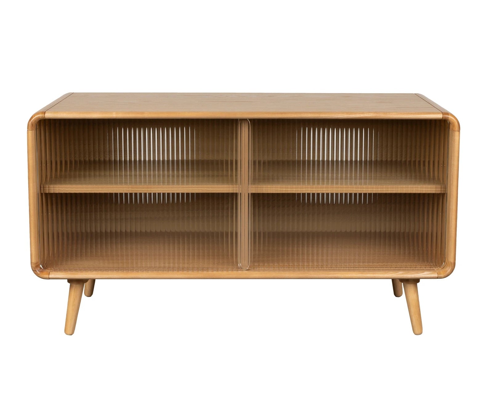 Zuiver Rise Natural Oak Wood Sideboard Medium