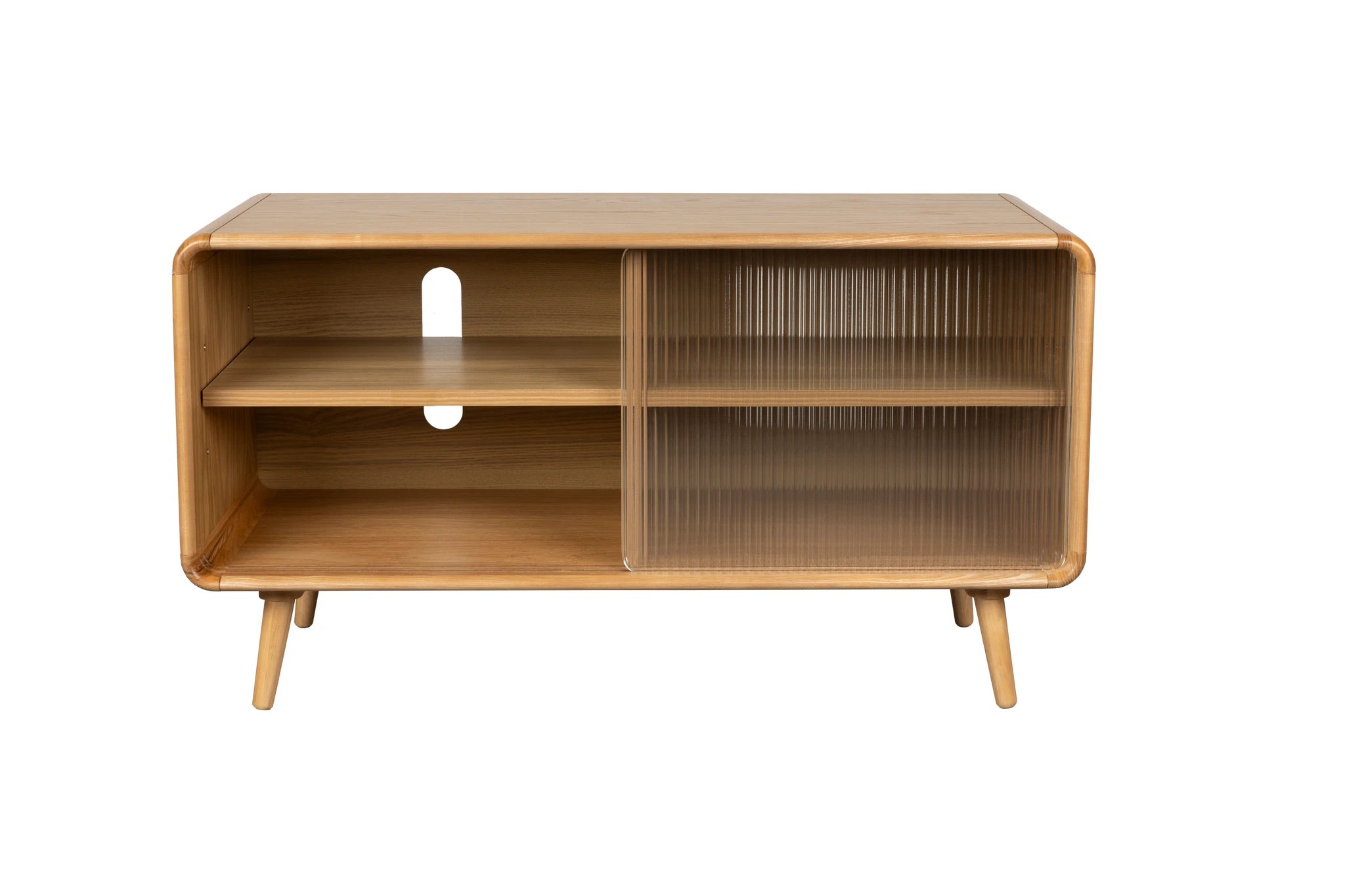 Zuiver Rise Natural Oak Wood Sideboard Medium