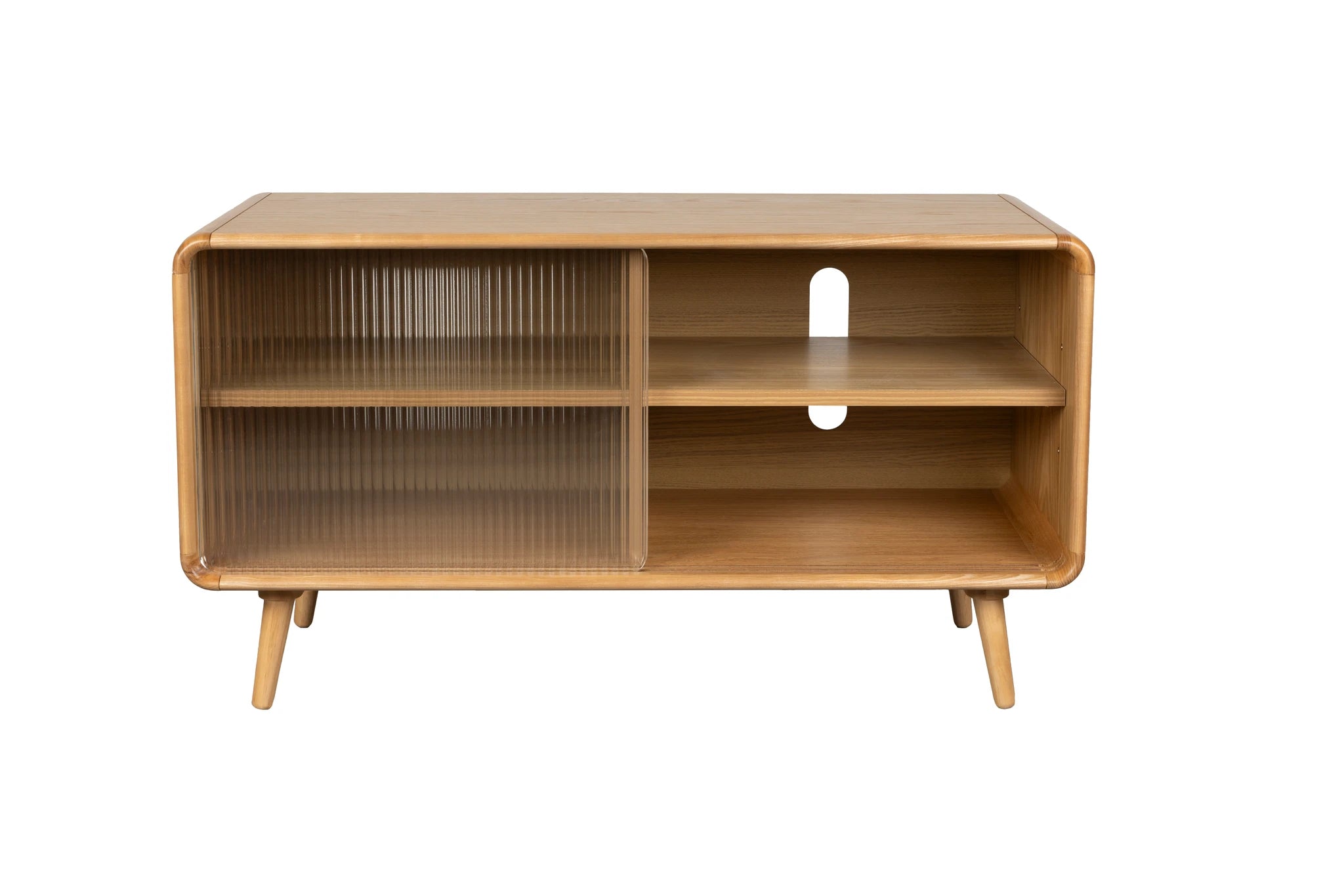 Zuiver Rise Natural Oak Wood Sideboard Medium