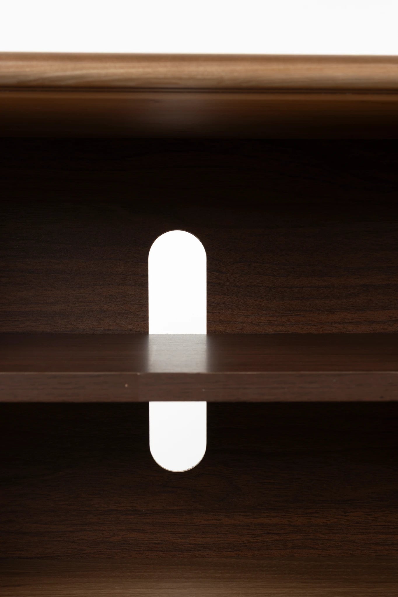 Zuiver Rise Walnut Brown Walnut Veneer Sideboard Medium
