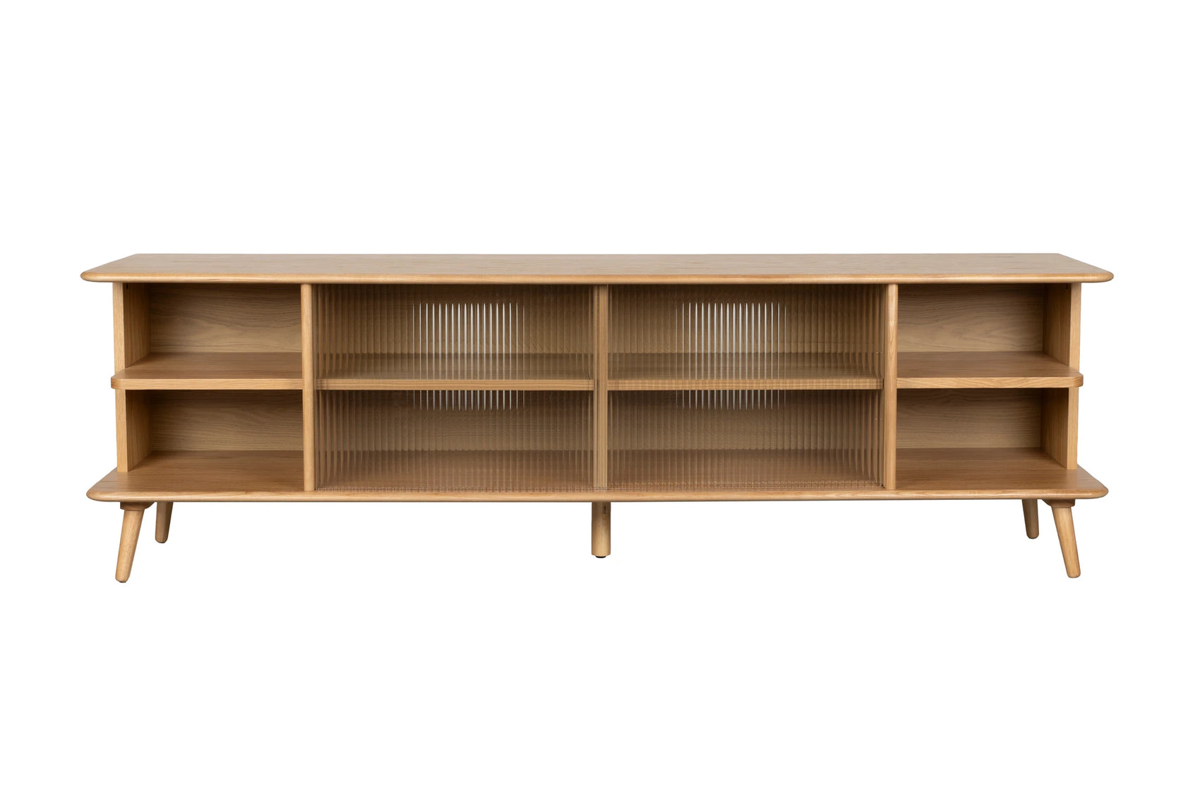Zuiver Rise Natural Oak Wood Sideboard Large