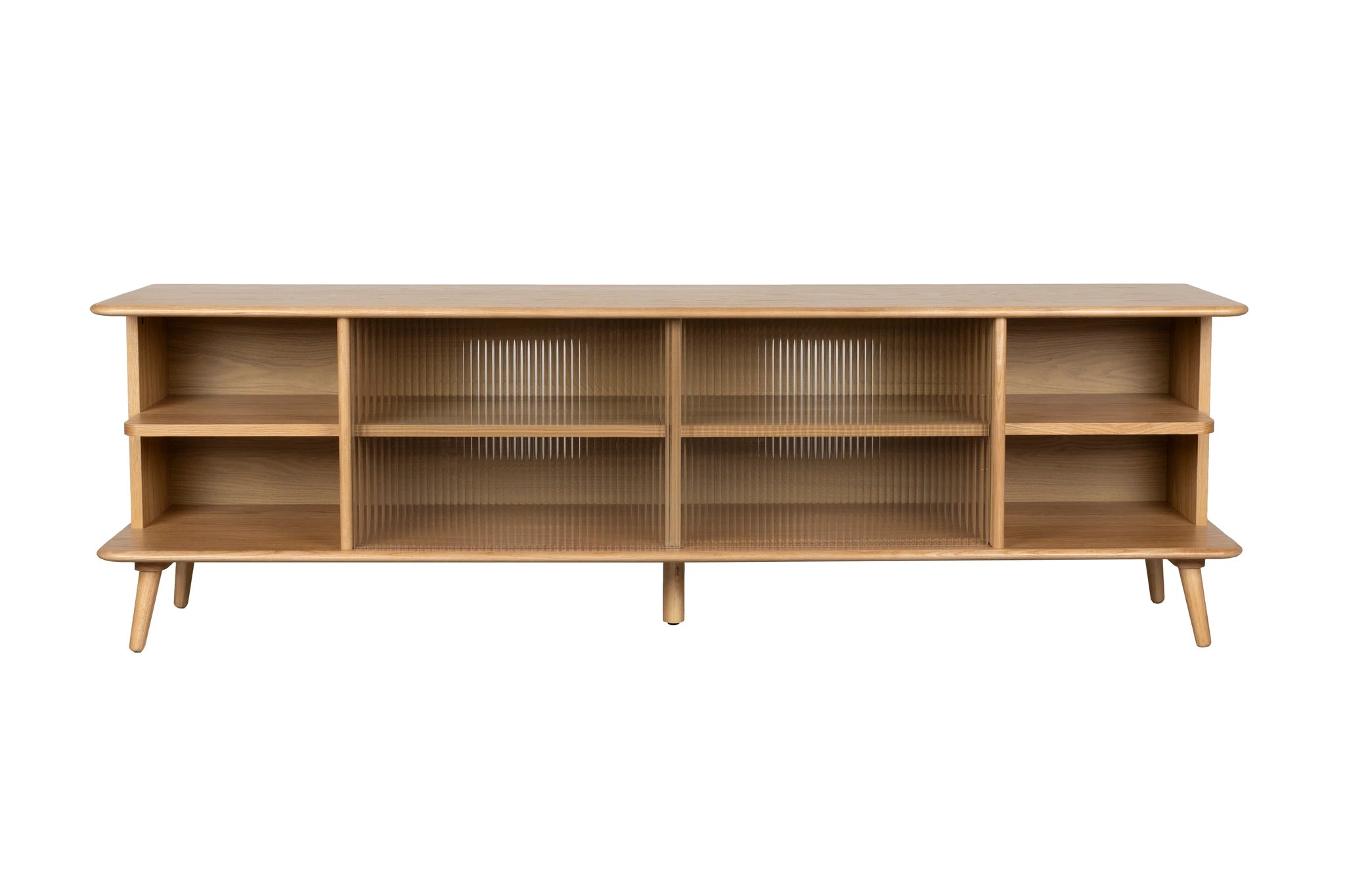 Zuiver Rise Natural Oak Wood Sideboard Large