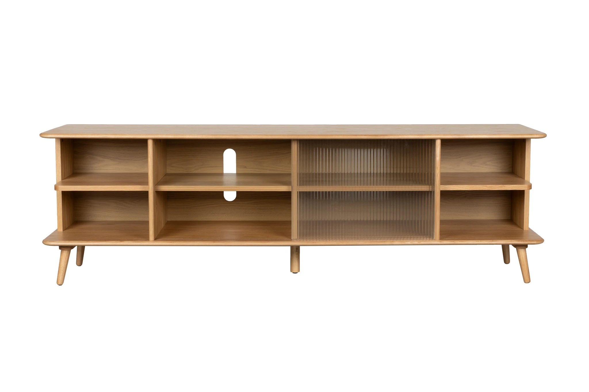 Zuiver Rise Natural Oak Wood Sideboard Large