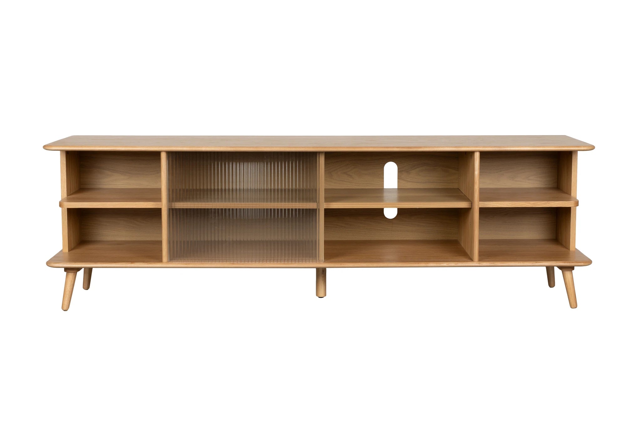 Zuiver Rise Natural Oak Wood Sideboard Large