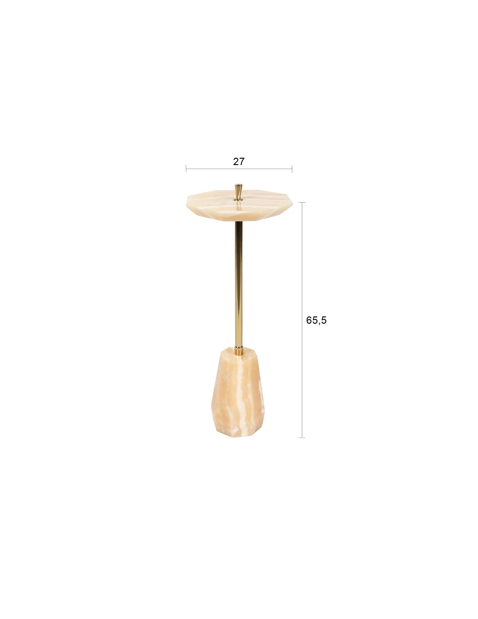 Dutchbone Onno Onyx Side Table