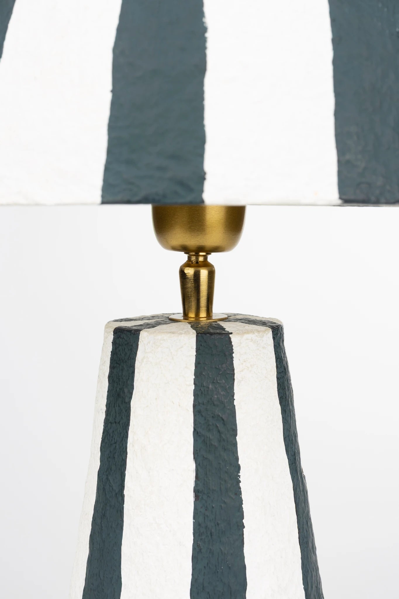 Bold Monkey Zebra Rebel Black Table Lamp