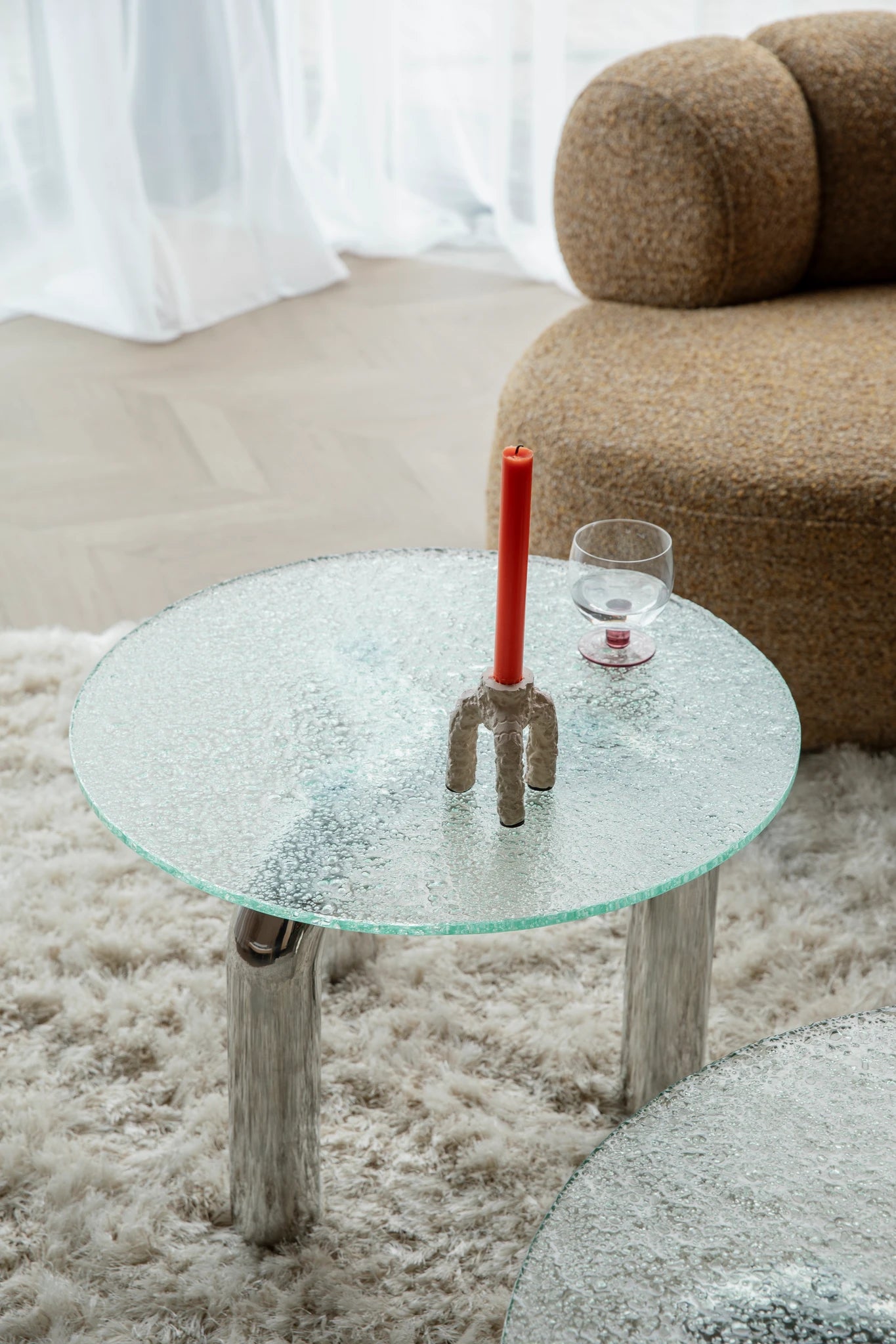 Dutchbone Marly Brown Mango Wood Side Table