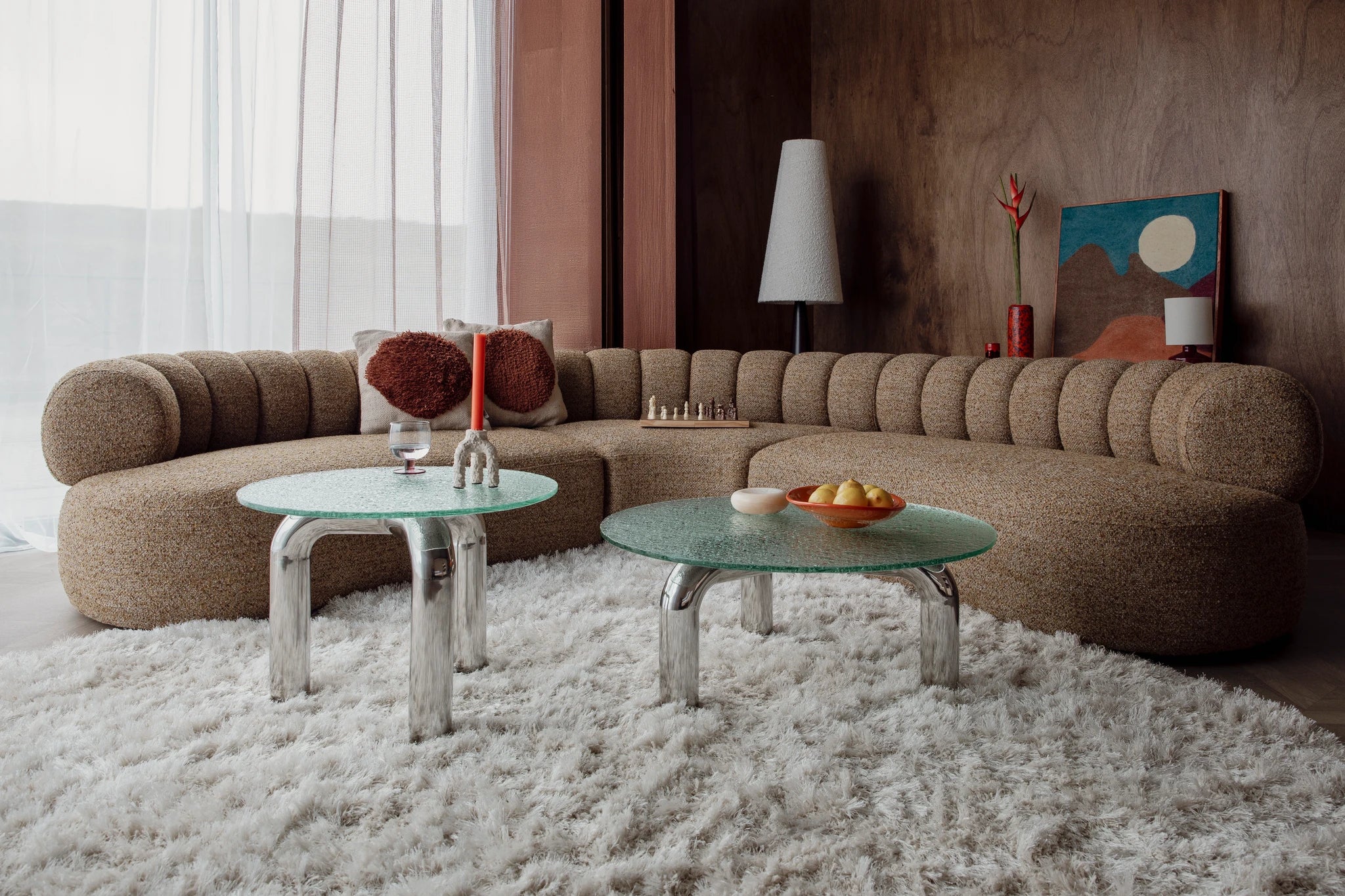 Dutchbone Marly Brown Mango Wood Coffee Table