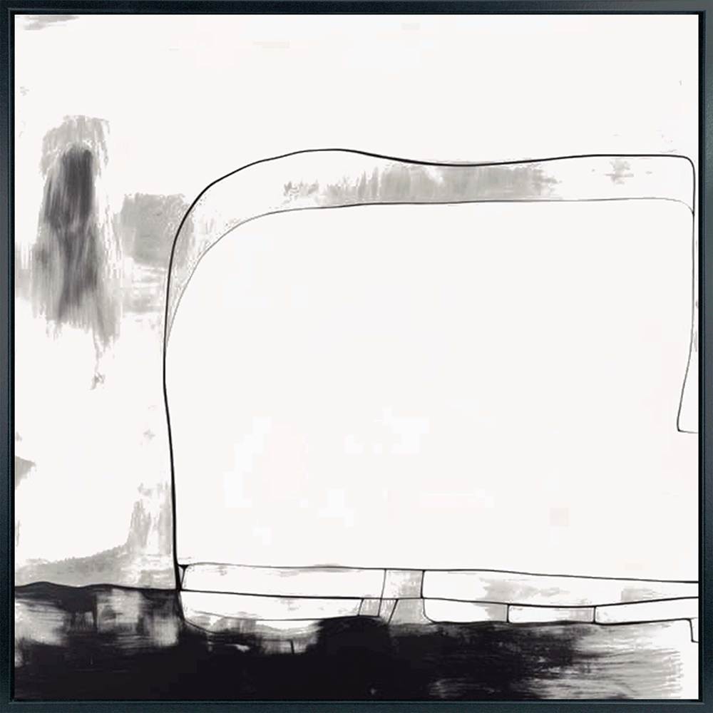 New Senses II - Framed Wall Art - 82x82cm