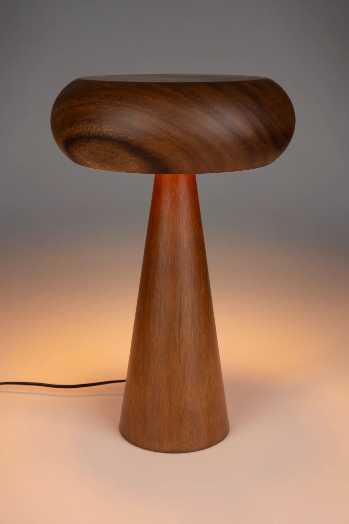 Dutchbone Morel Green Iron Table Lamp Medium