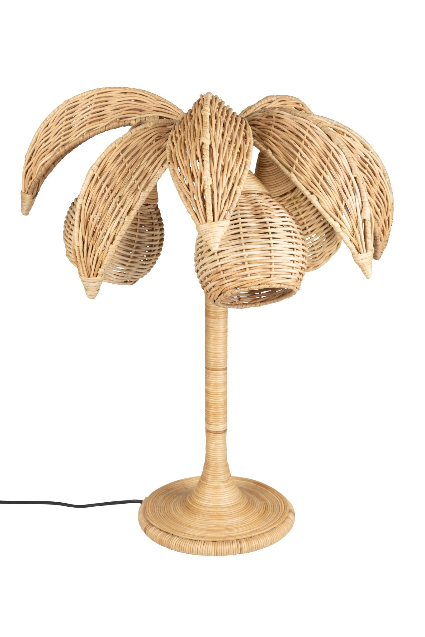 Dutchbone Palmtree Gold Iron Table Lamp