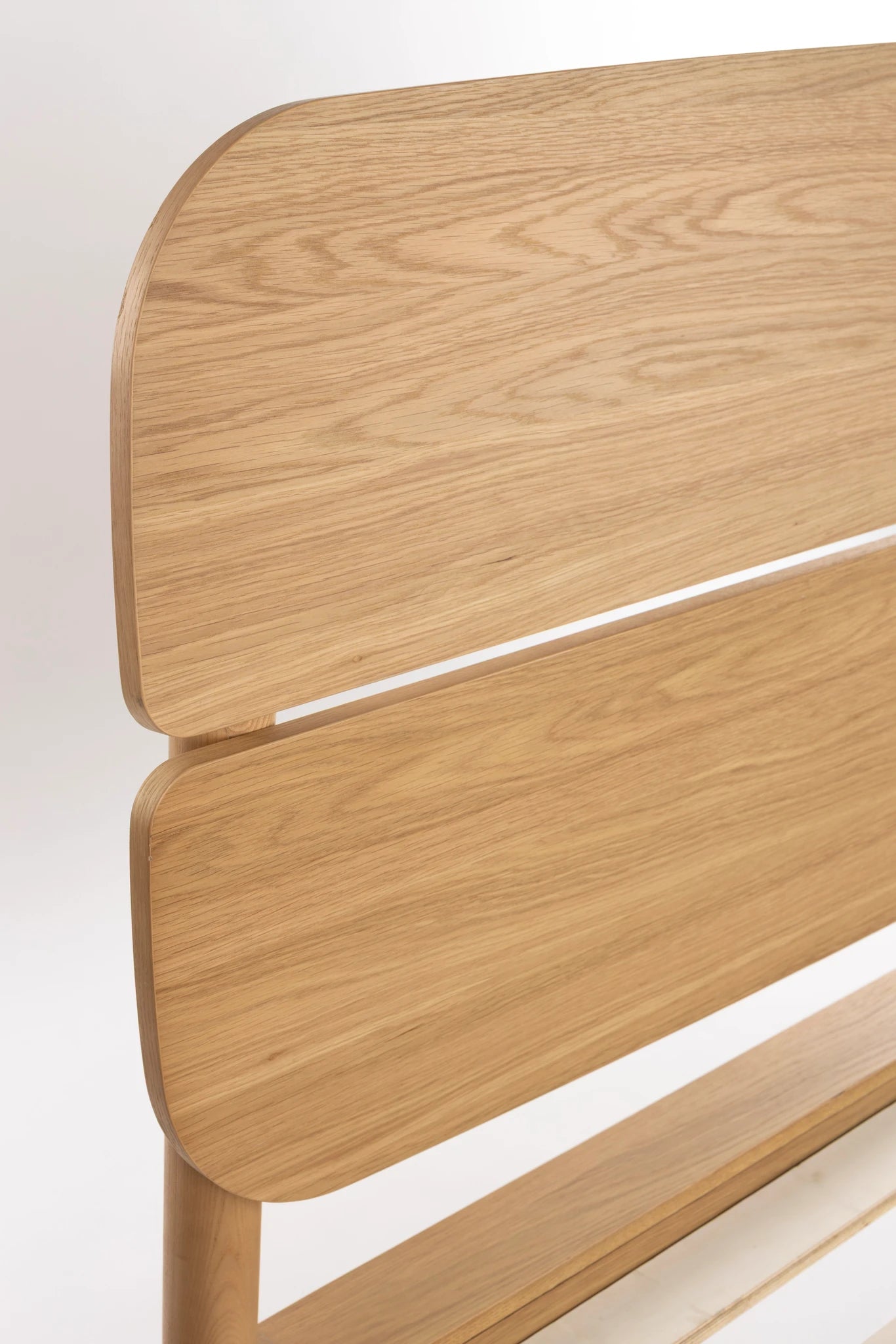 Zuiver Storm Natural Oak Wood Bed 160cm