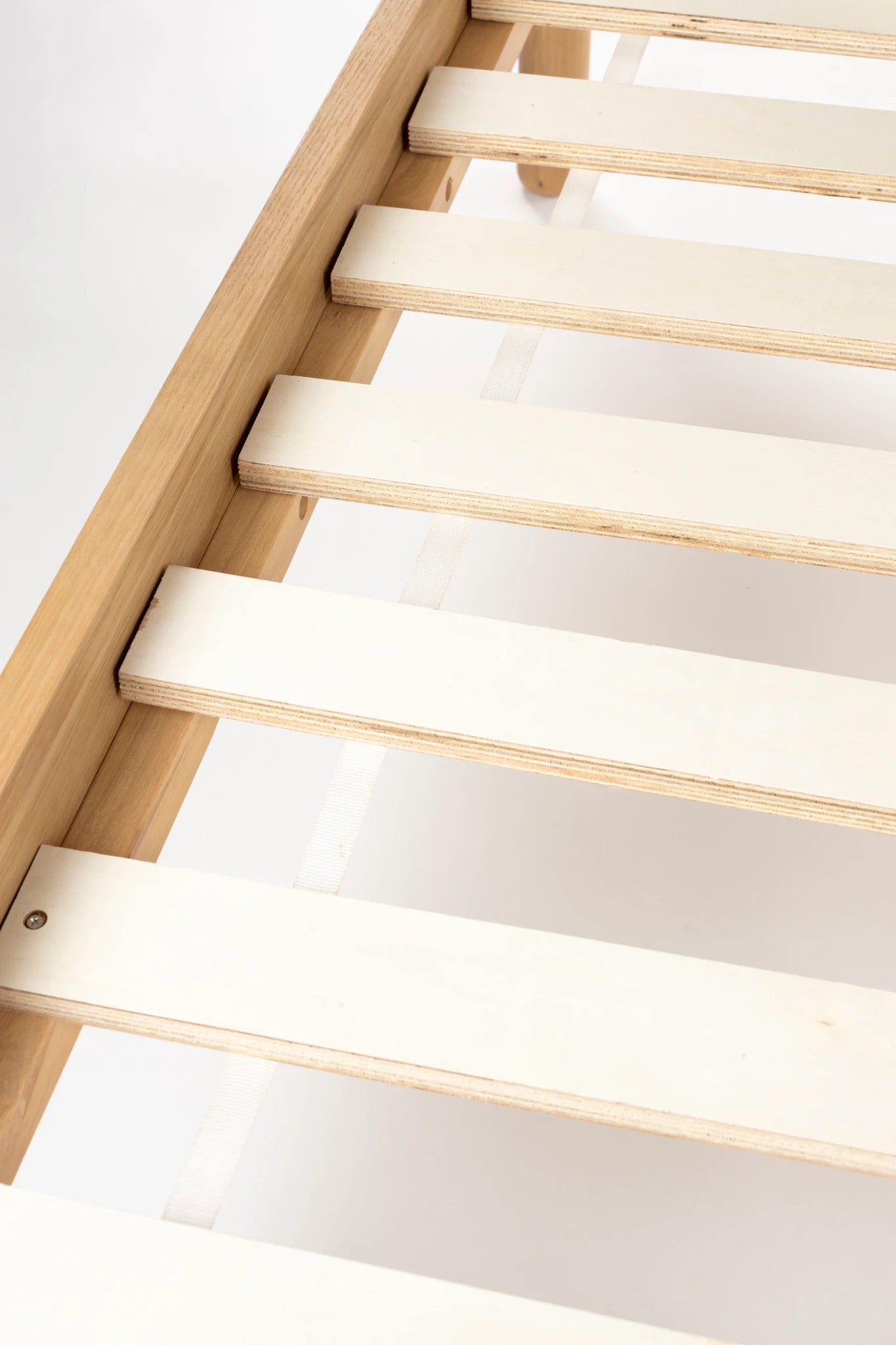 Zuiver Storm Natural Oak Wood Bed 160cm