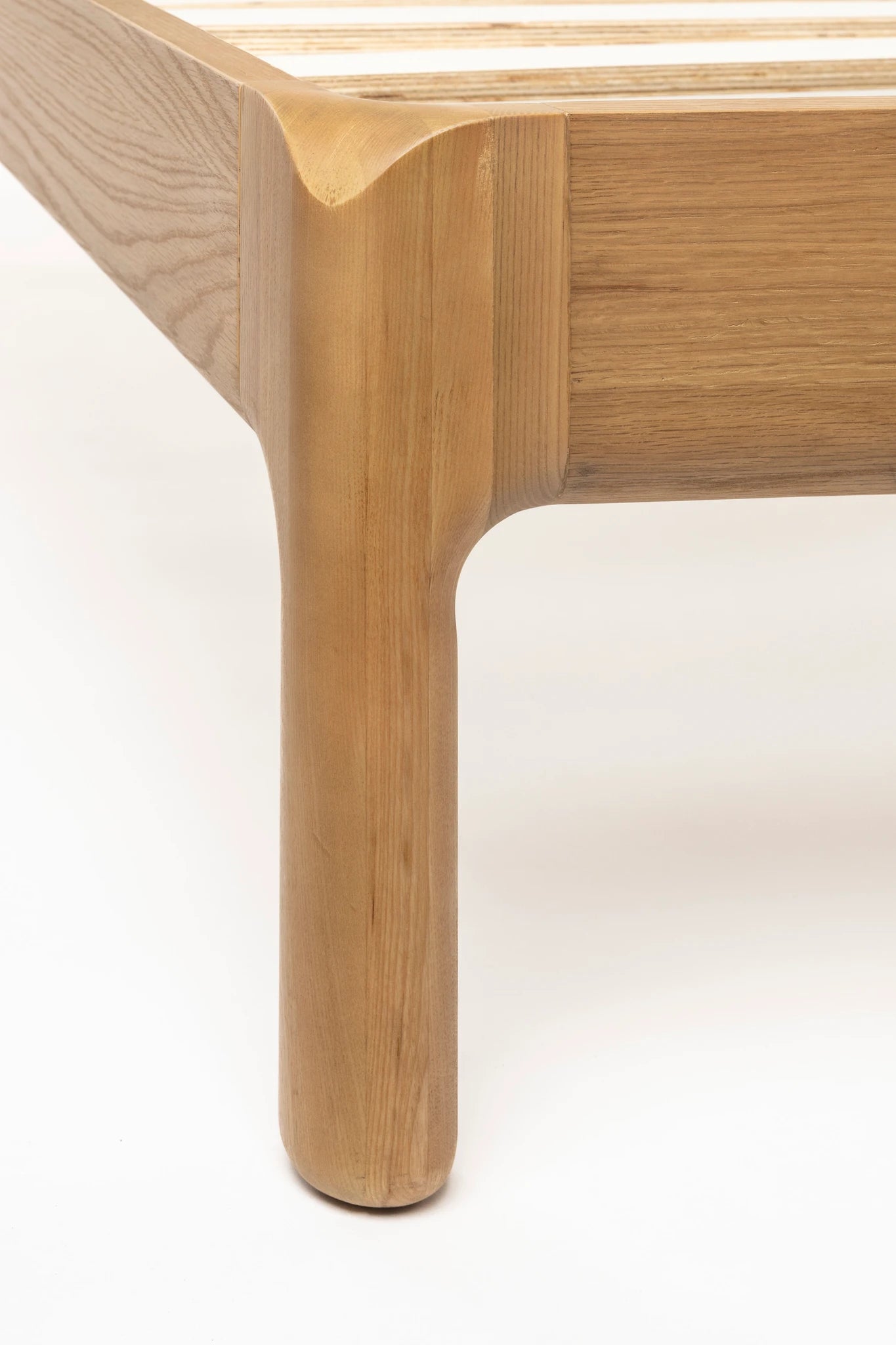 Zuiver Storm Natural Oak Wood Bed 160cm