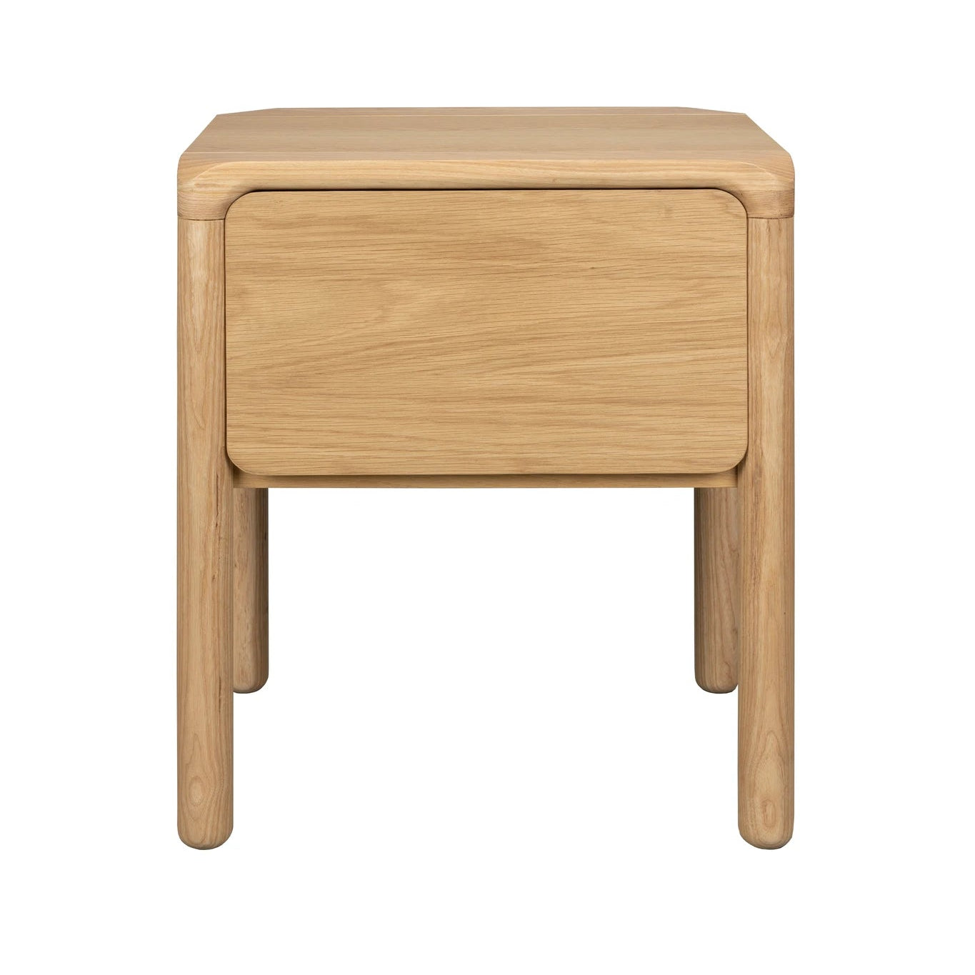 Zuiver Storm Natural Ash Wood Bedside Table
