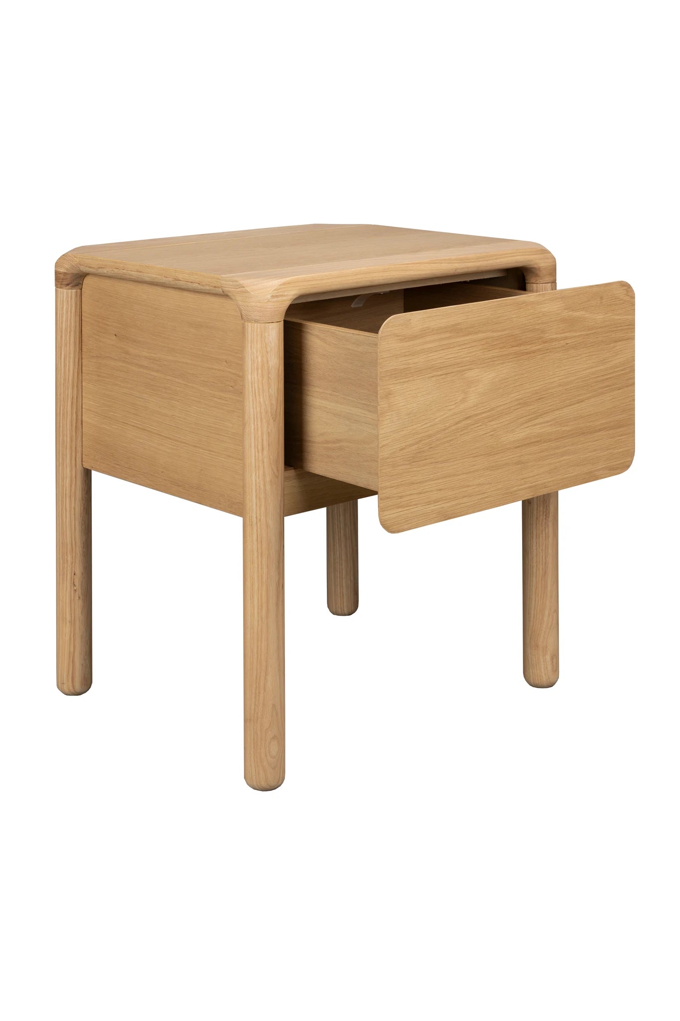 Zuiver Storm Natural Ash Wood Bedside Table