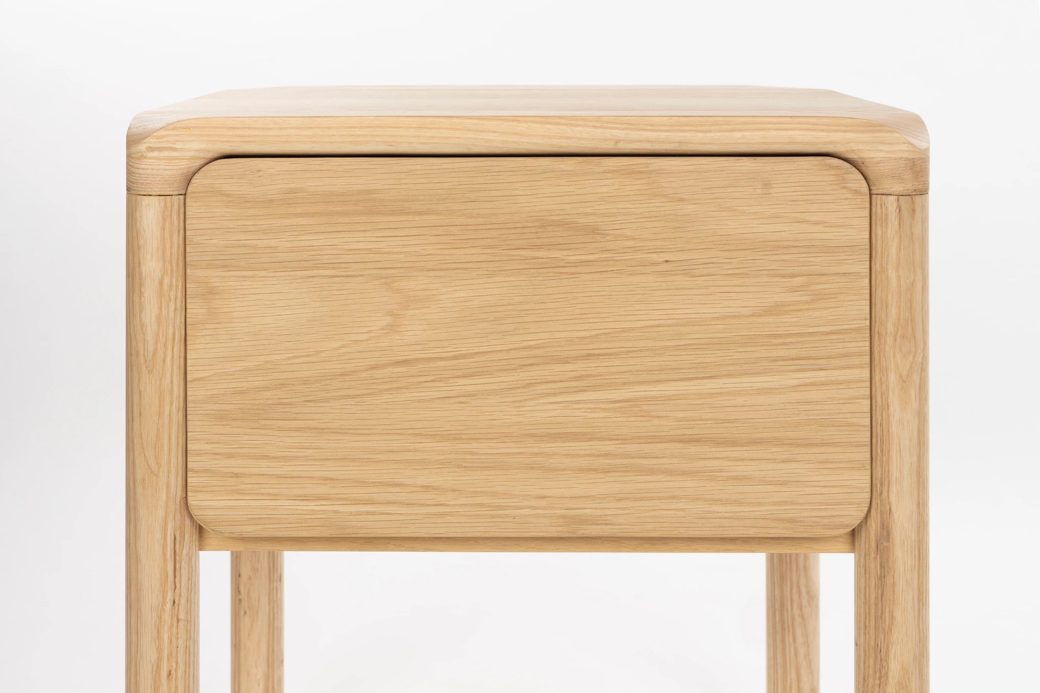 Zuiver Storm Natural Ash Wood Bedside Table