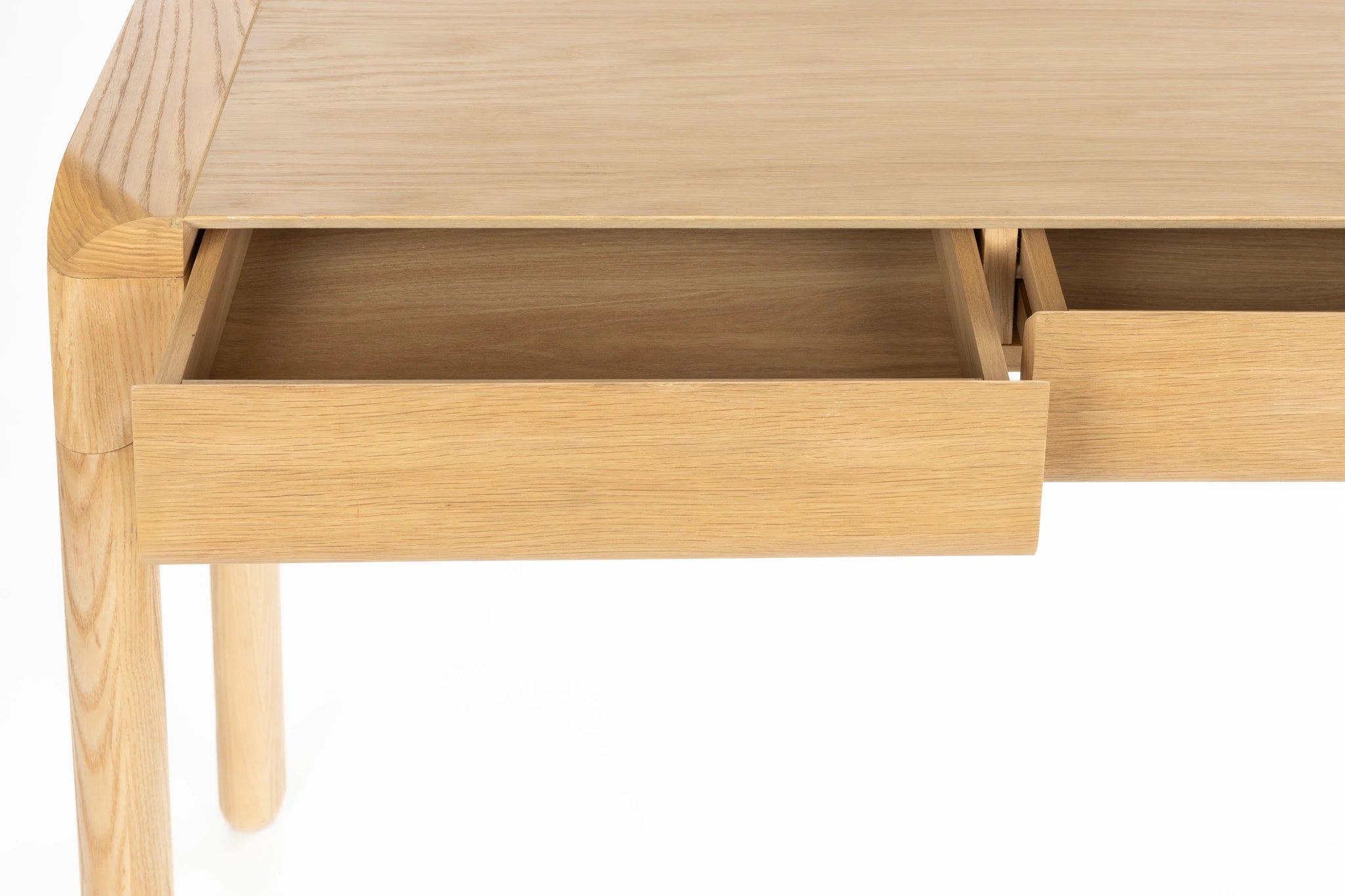 Zuiver Storm Natural Ash Wood Console Table