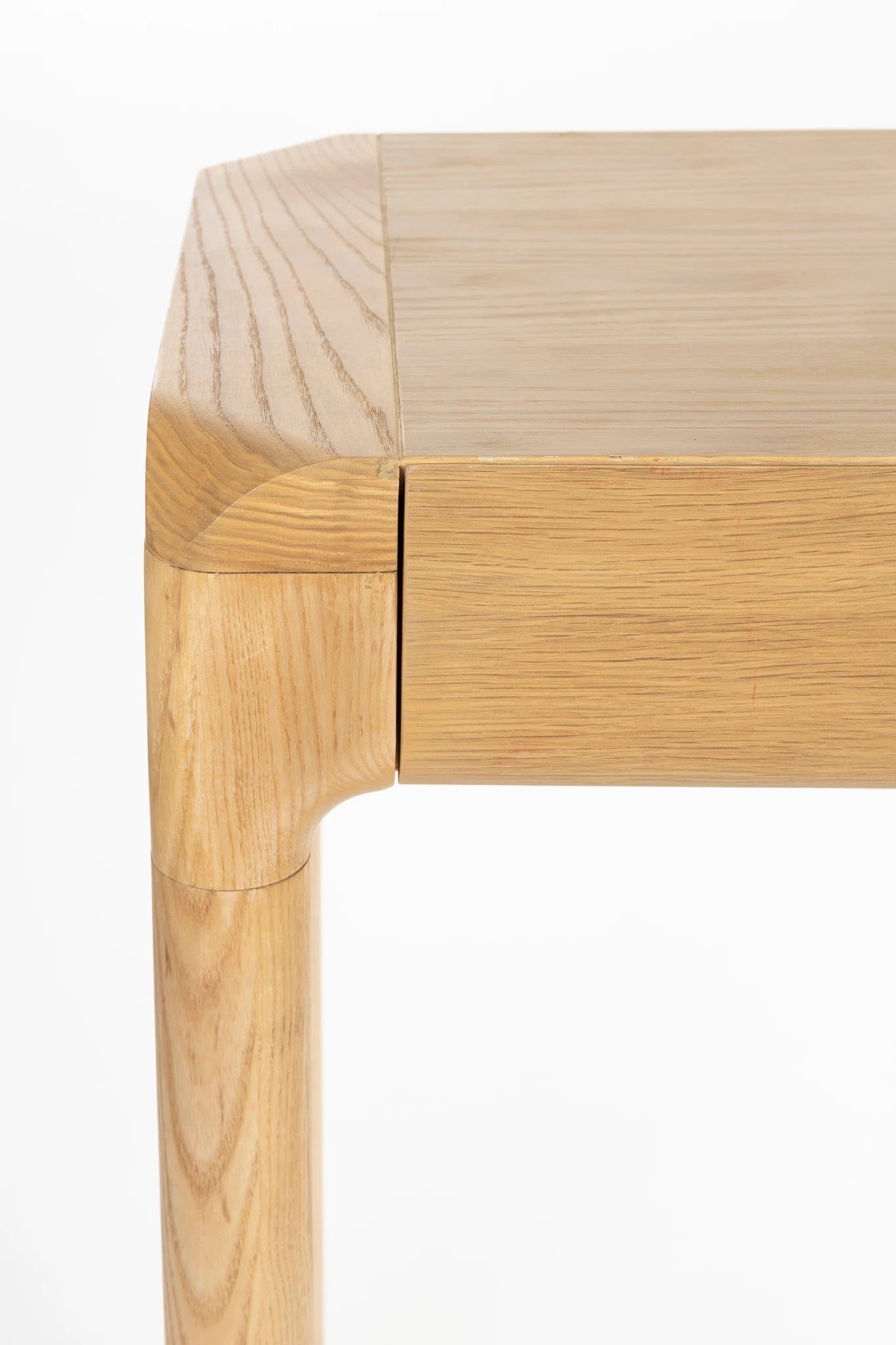 Zuiver Storm Natural Ash Wood Console Table