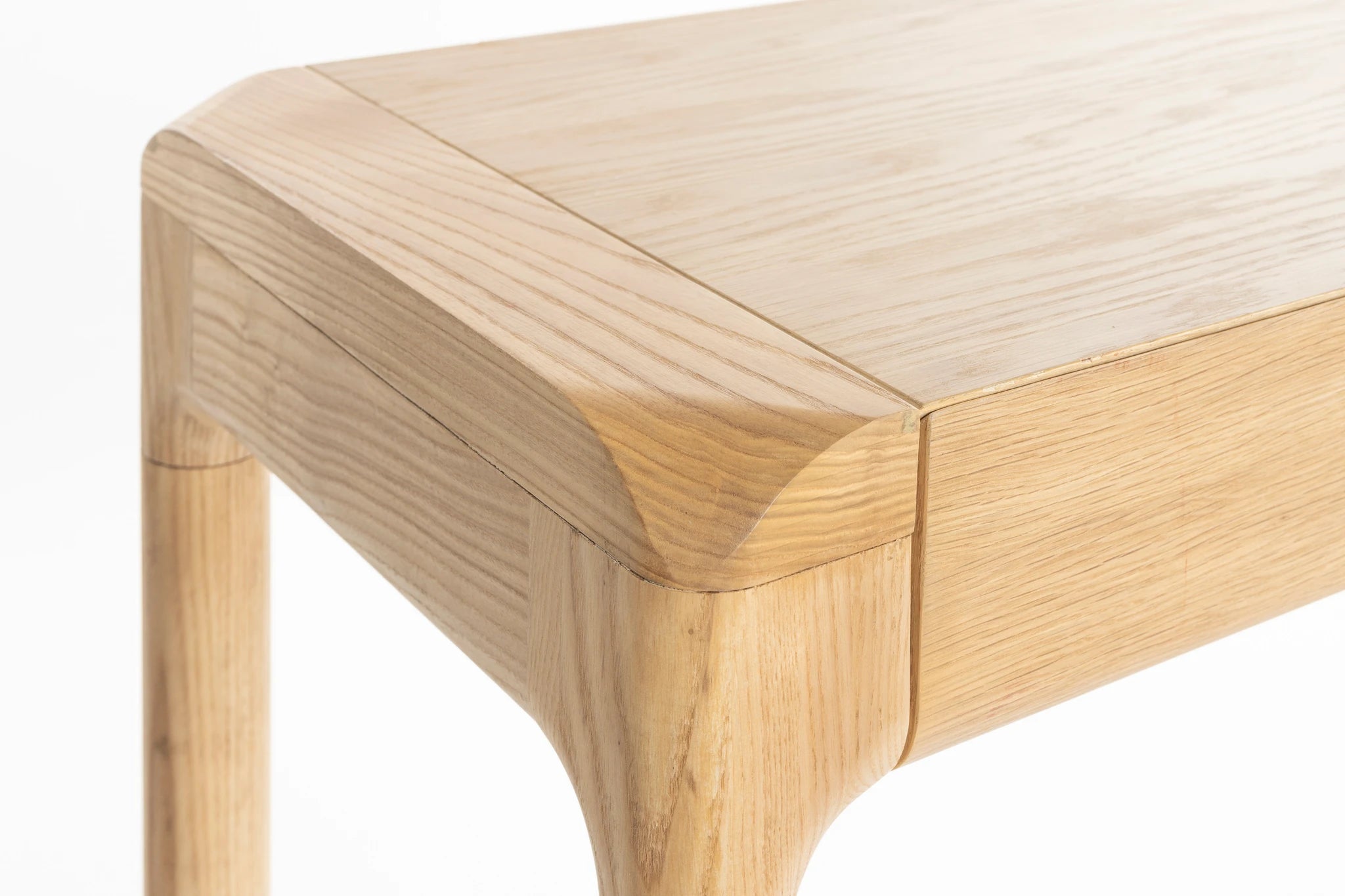 Zuiver Storm Natural Ash Wood Console Table