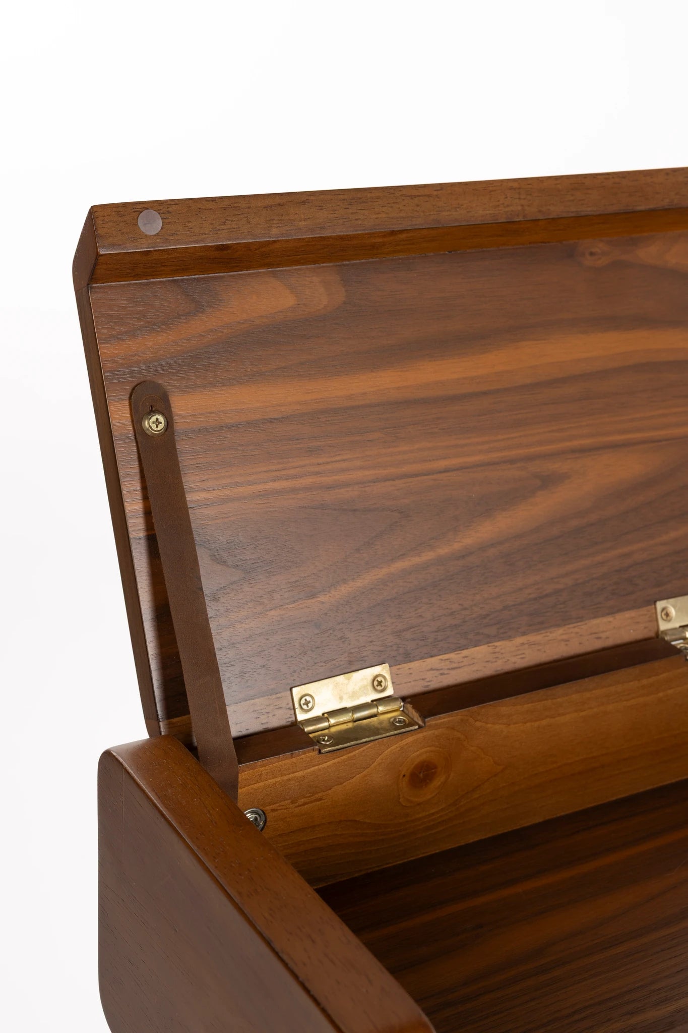 Zuiver Kaat Walnut Brown Rubber Wood Desk