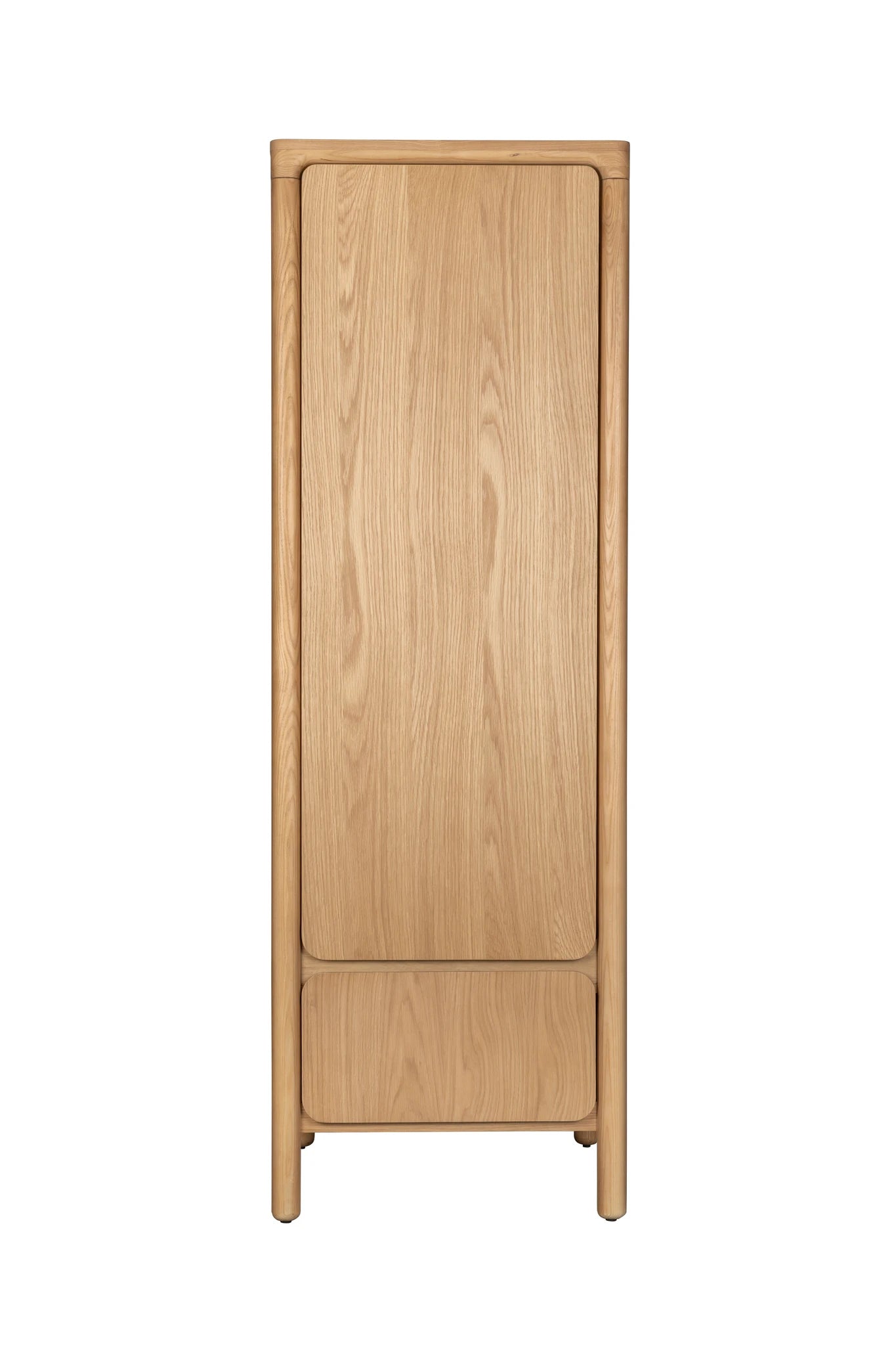 Zuiver Storm Natural Ash Wood One Door Cabinet