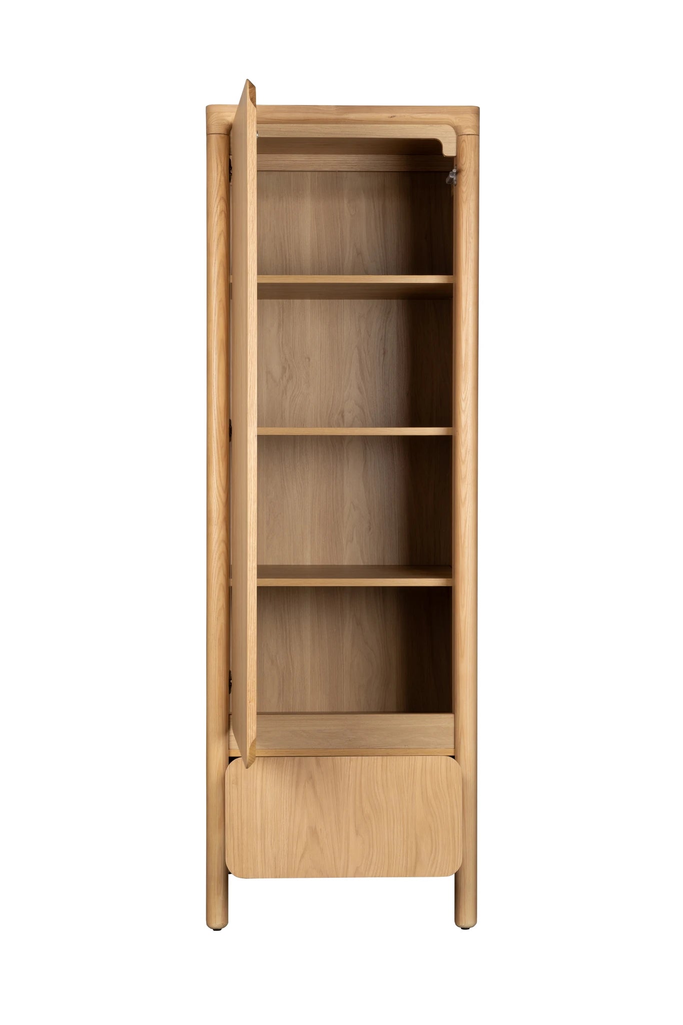 Zuiver Storm Natural Ash Wood One Door Cabinet