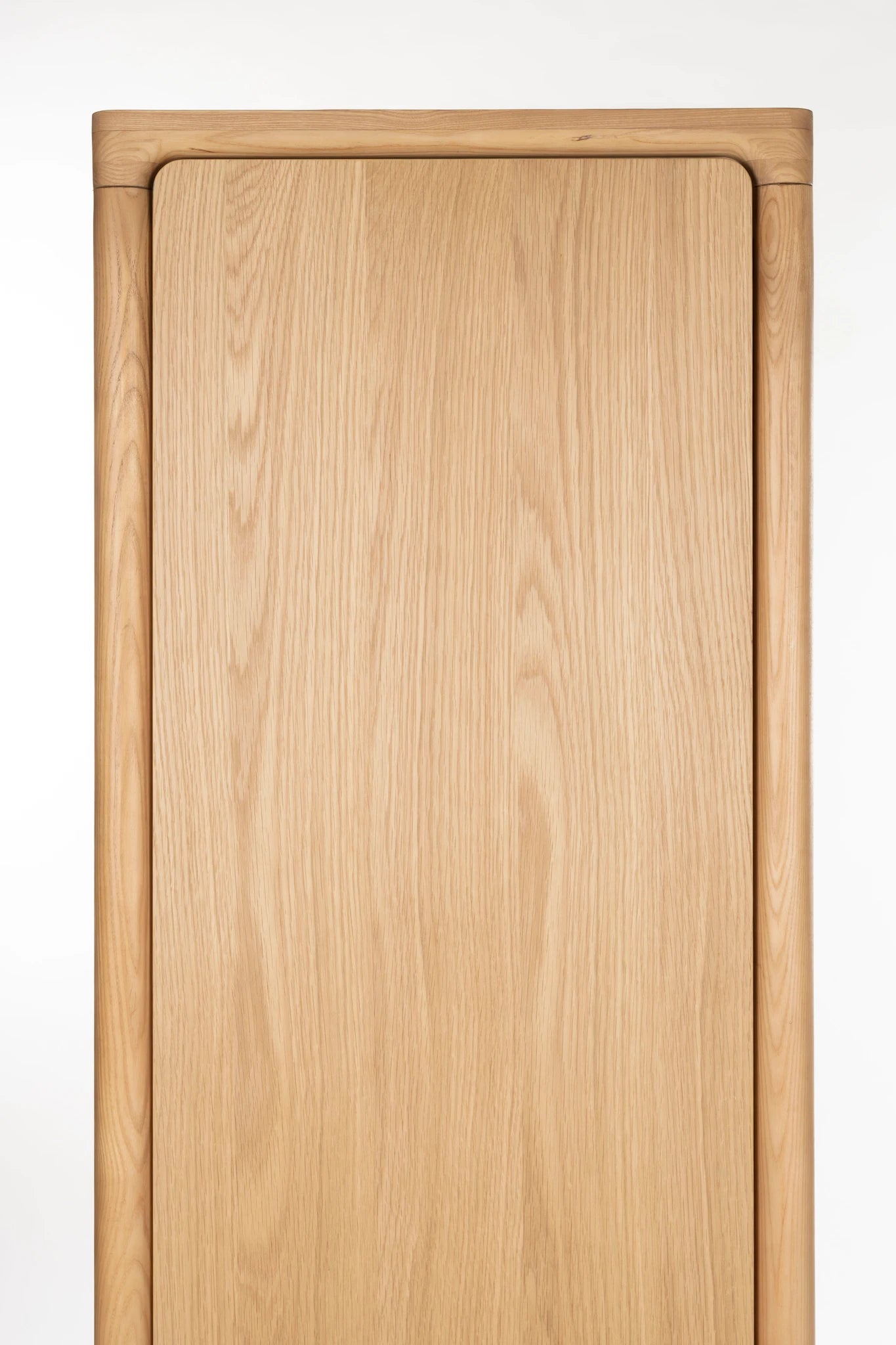 Zuiver Storm Natural Ash Wood One Door Cabinet