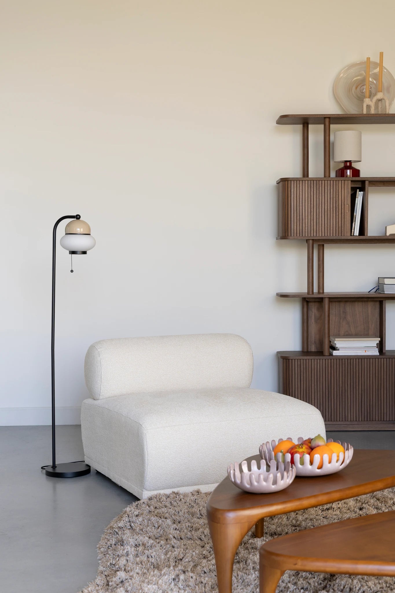 Zuiver Bumble Beige Iron Floor Lamp