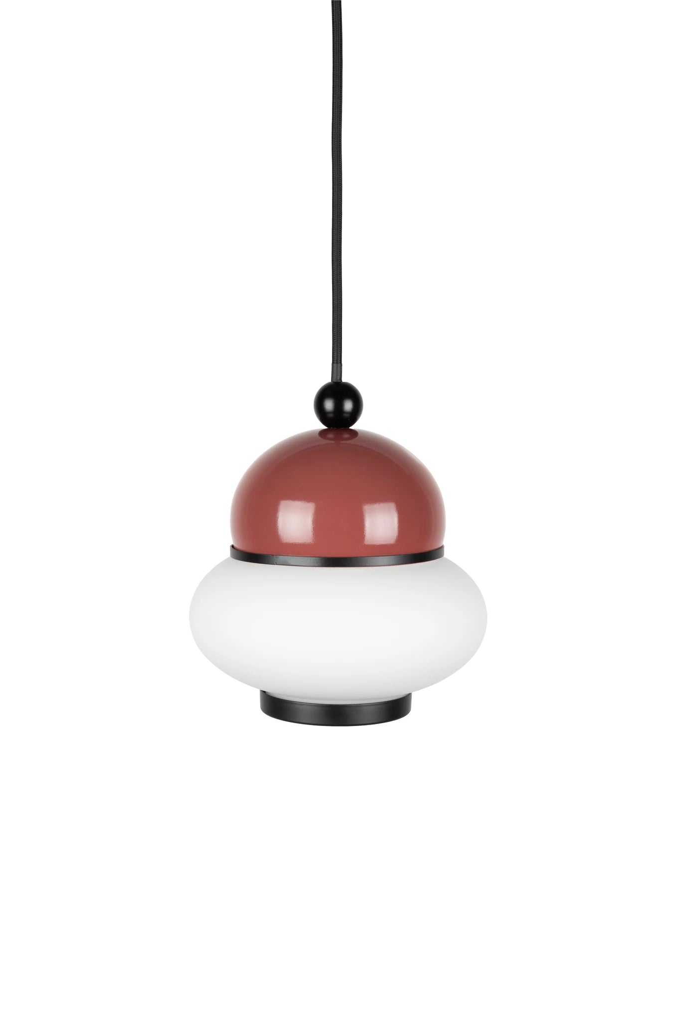 Zuiver Bumble Red Iron Pendant Light Small