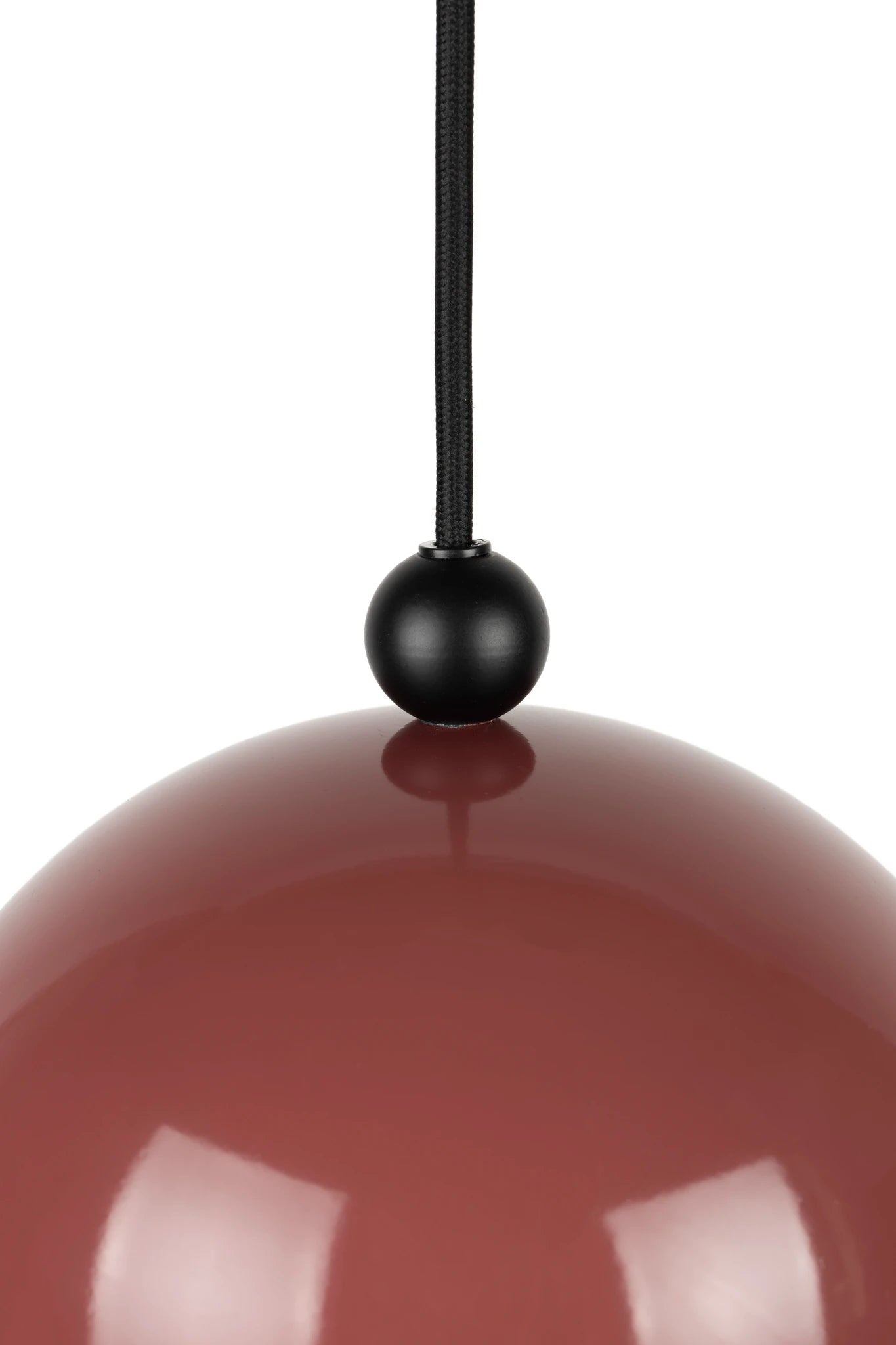Zuiver Bumble Red Iron Pendant Light Small