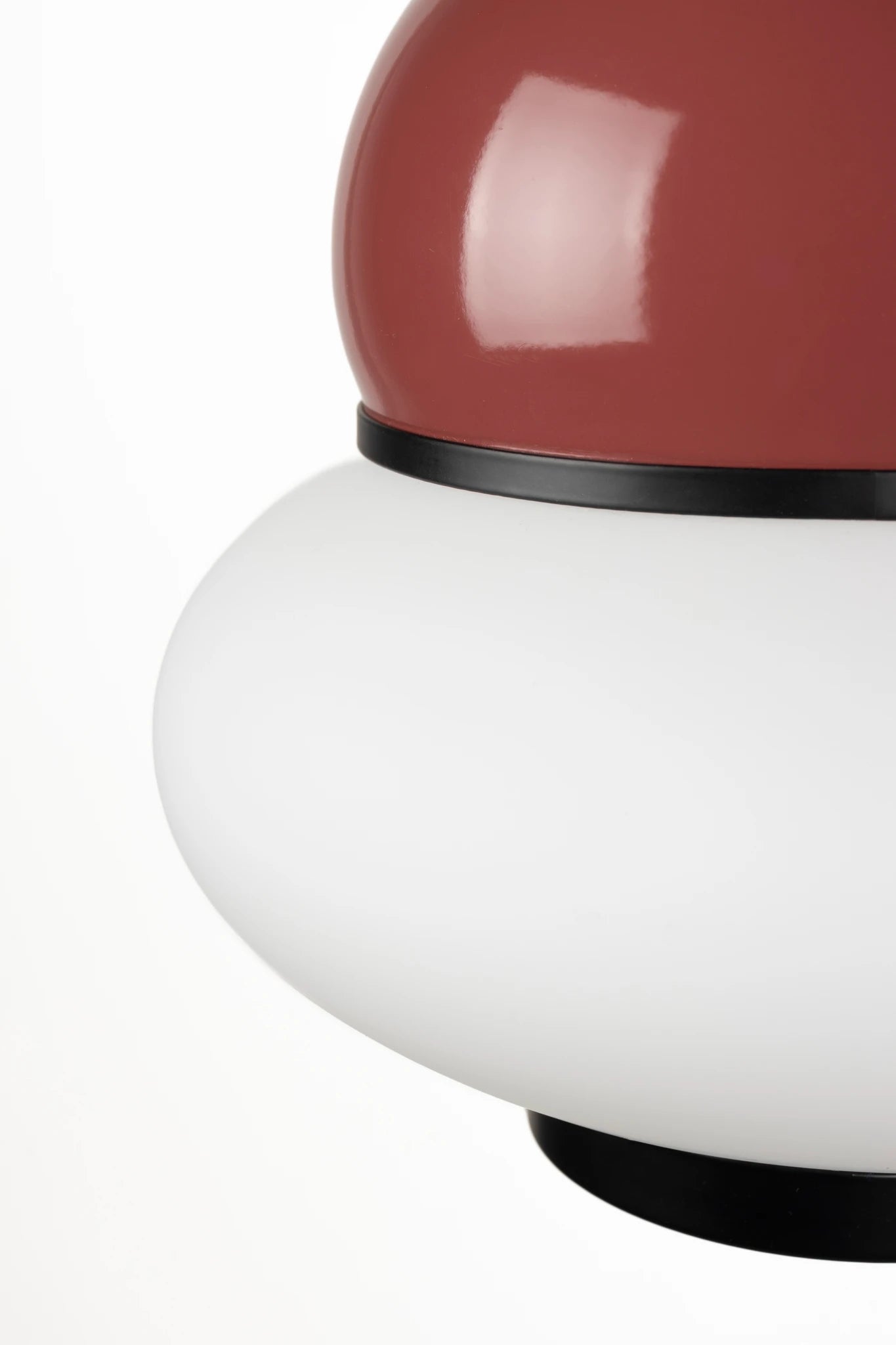 Zuiver Bumble Red Iron Pendant Light Small