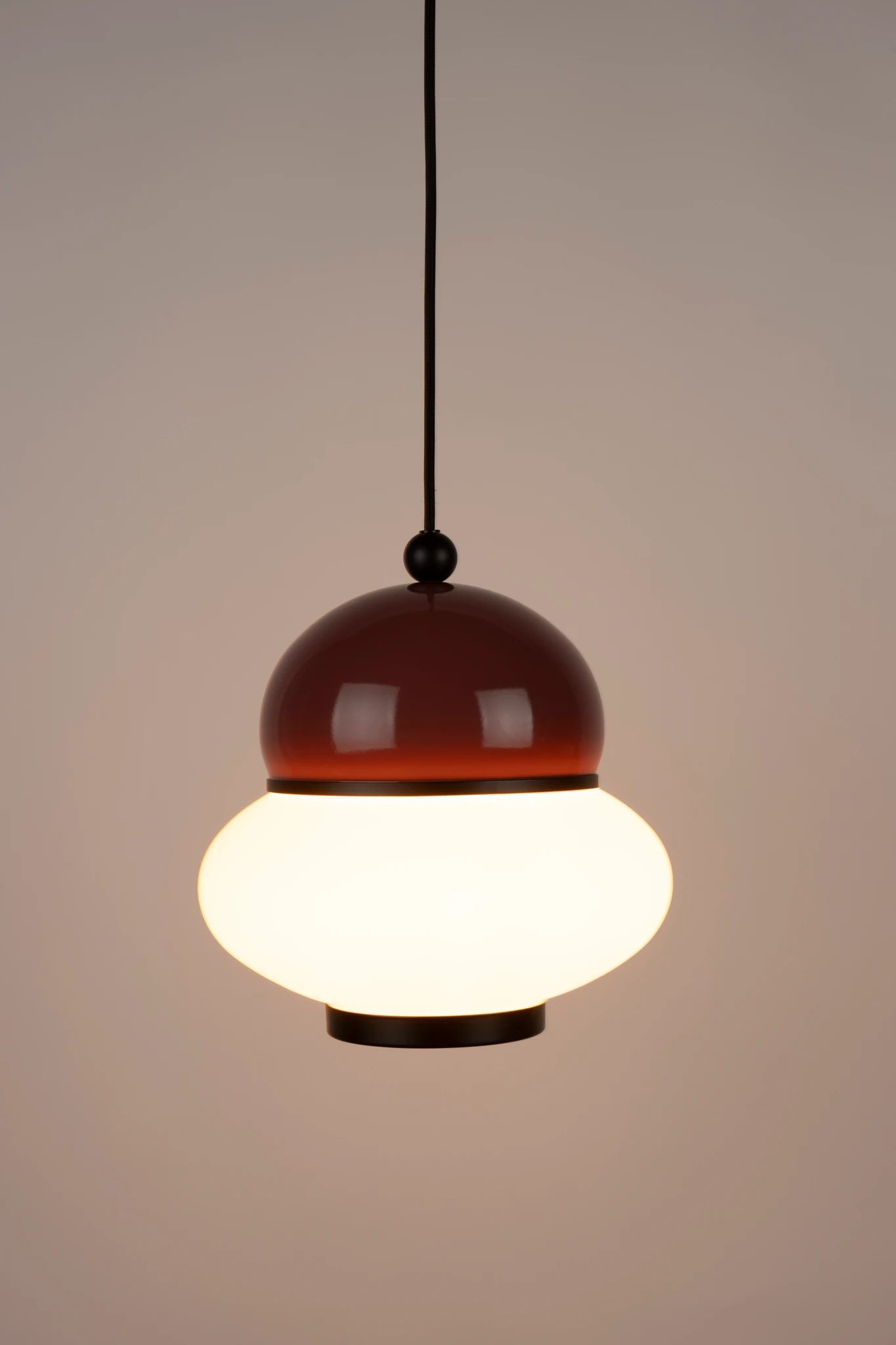 Zuiver Bumble Red Iron Pendant Light Medium