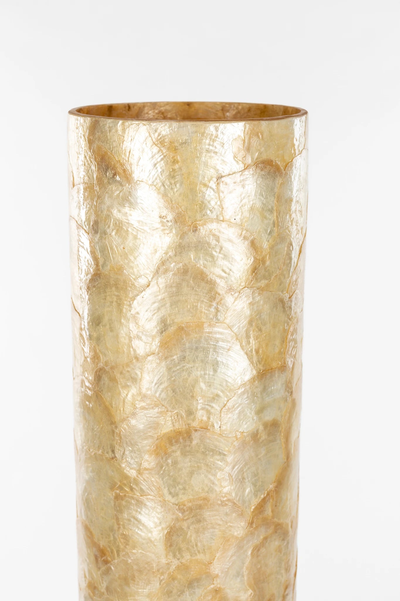 Dutchbone Beam Brown Rattan Floor Lamp