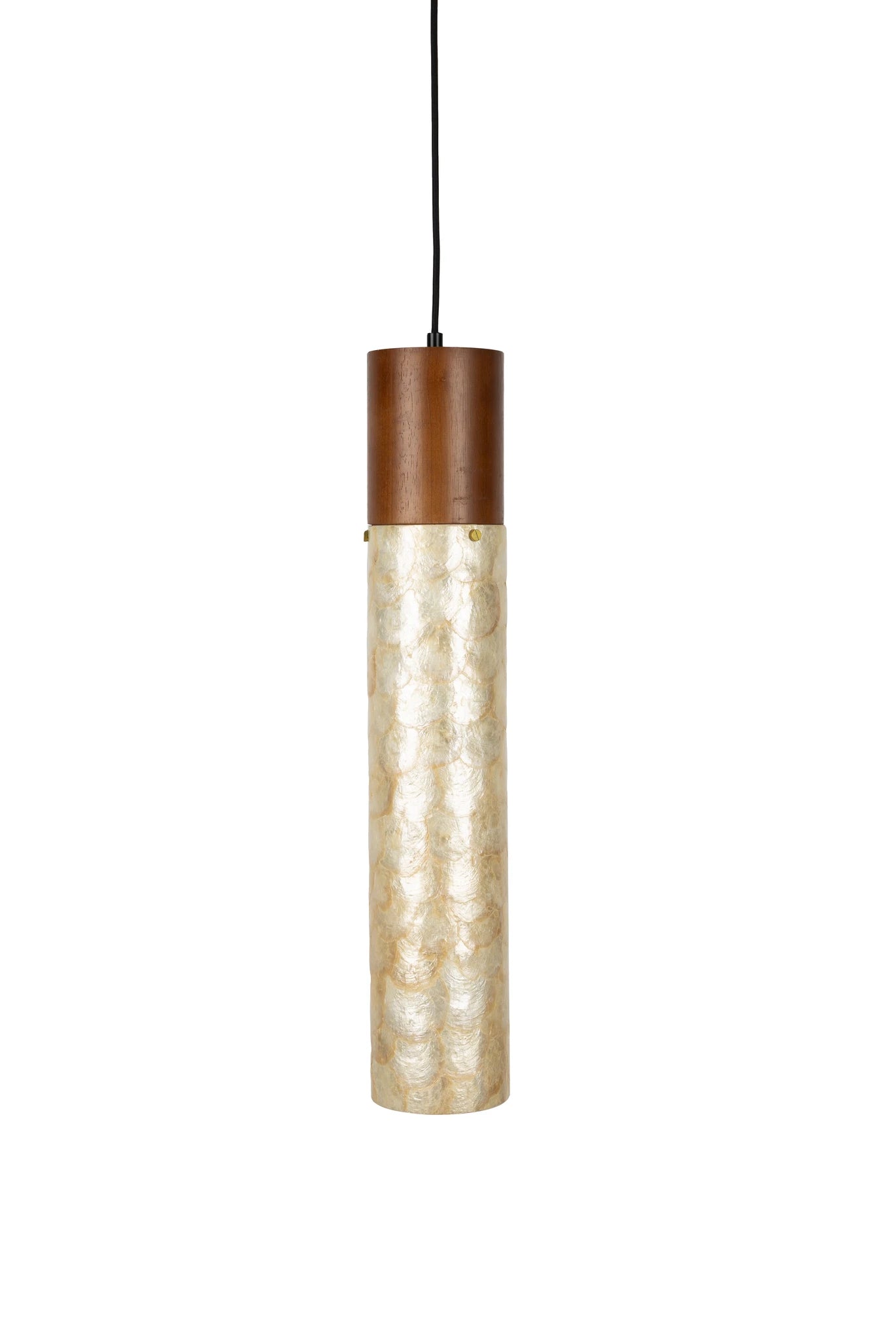 Dutchbone Beam Brown Rattan Pendant Light
