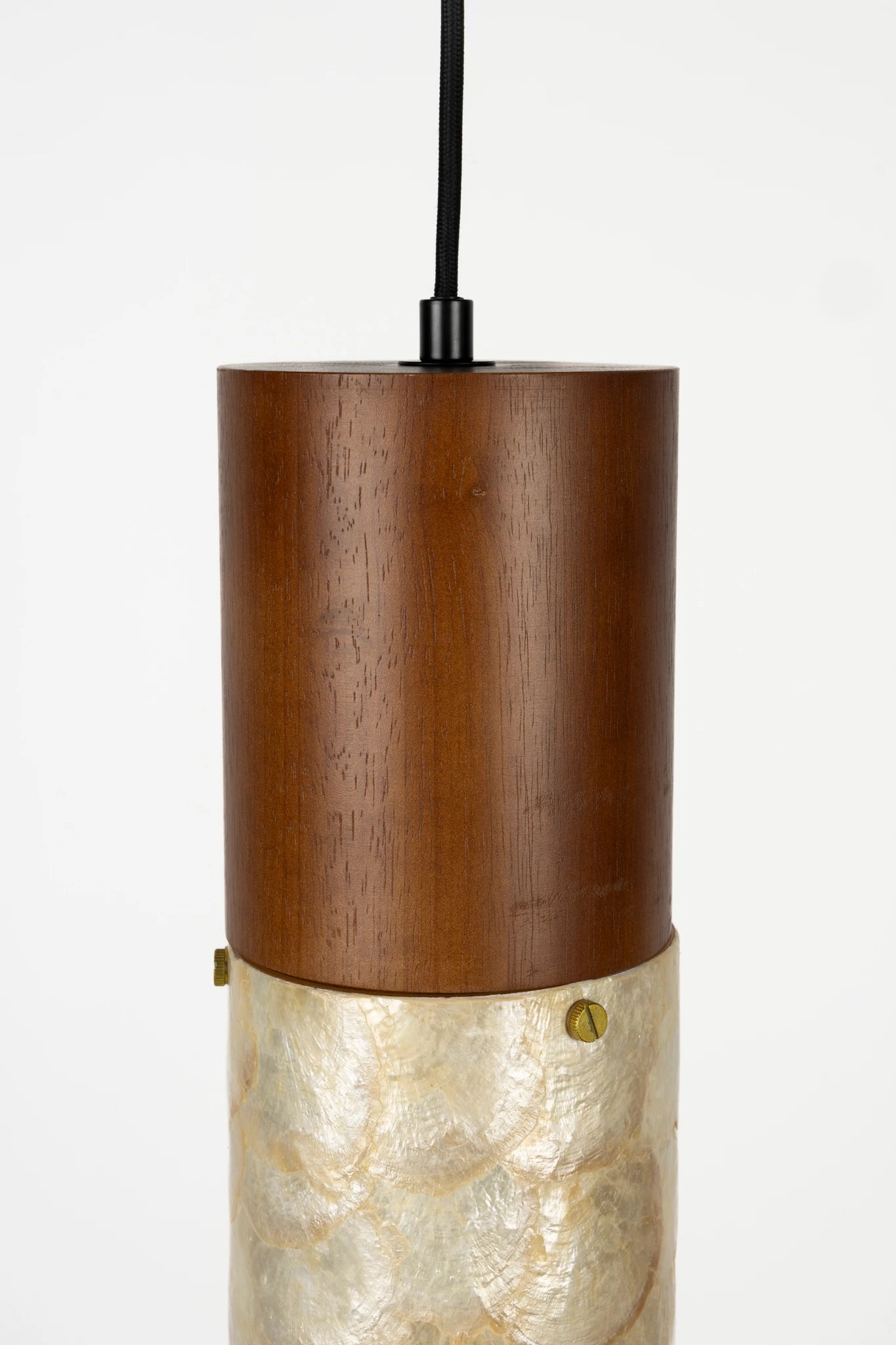 Dutchbone Beam Brown Rattan Pendant Light