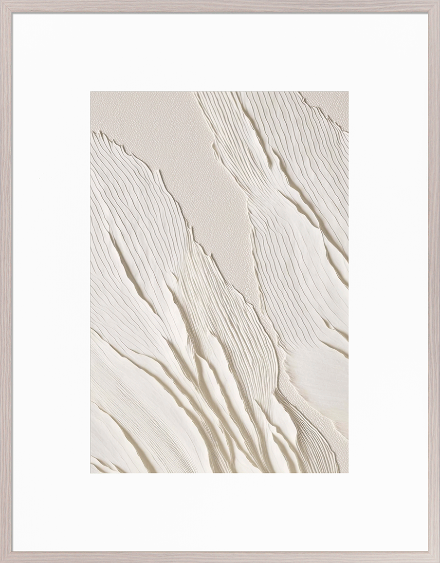 Texture Rhapsody I - Framed Wall Art - 66.5x52cm
