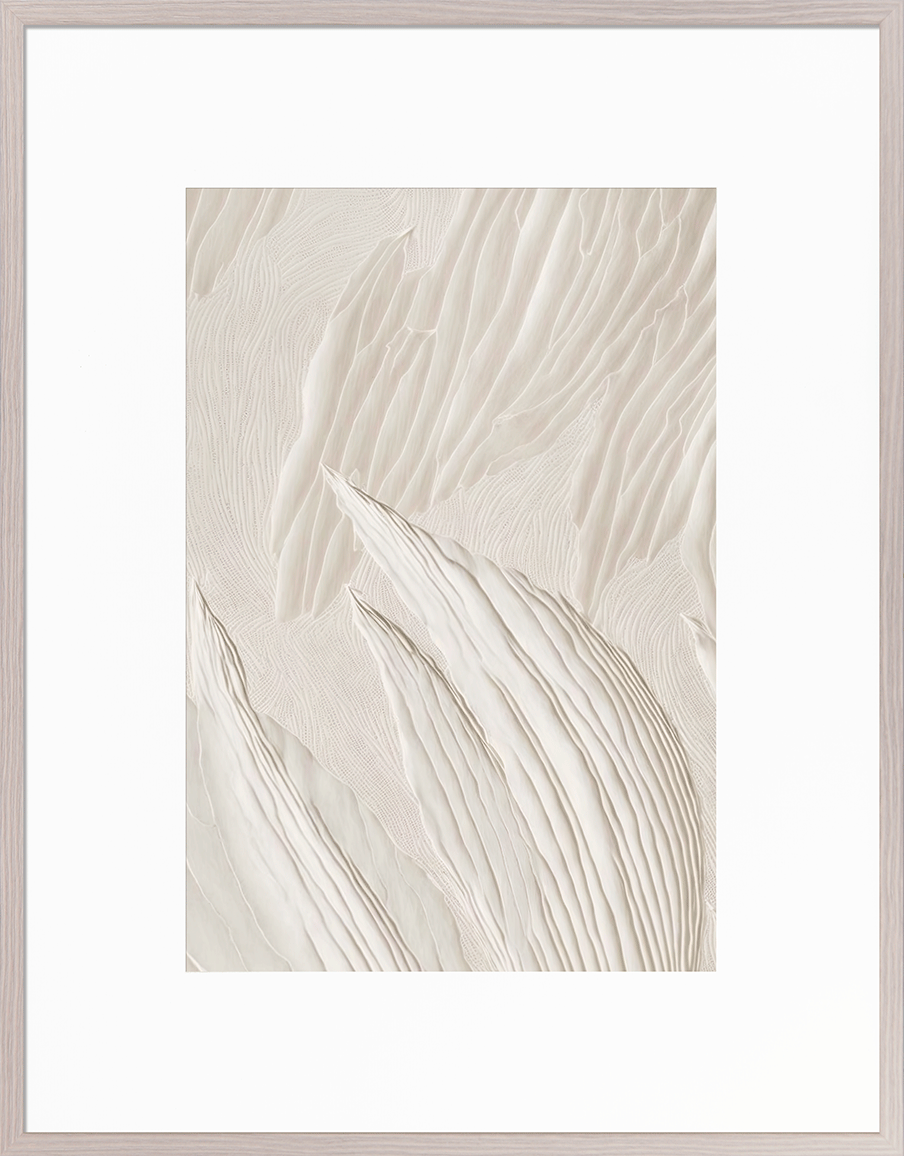 Texture Rhapsody II - Framed Wall Art - 66.5x52cm