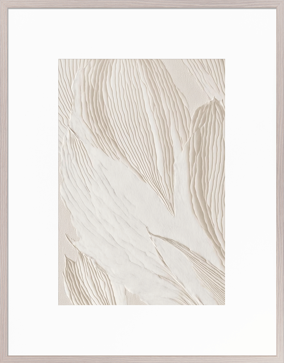 Texture Rhapsody III - Framed Wall Art - 66.5x52cm