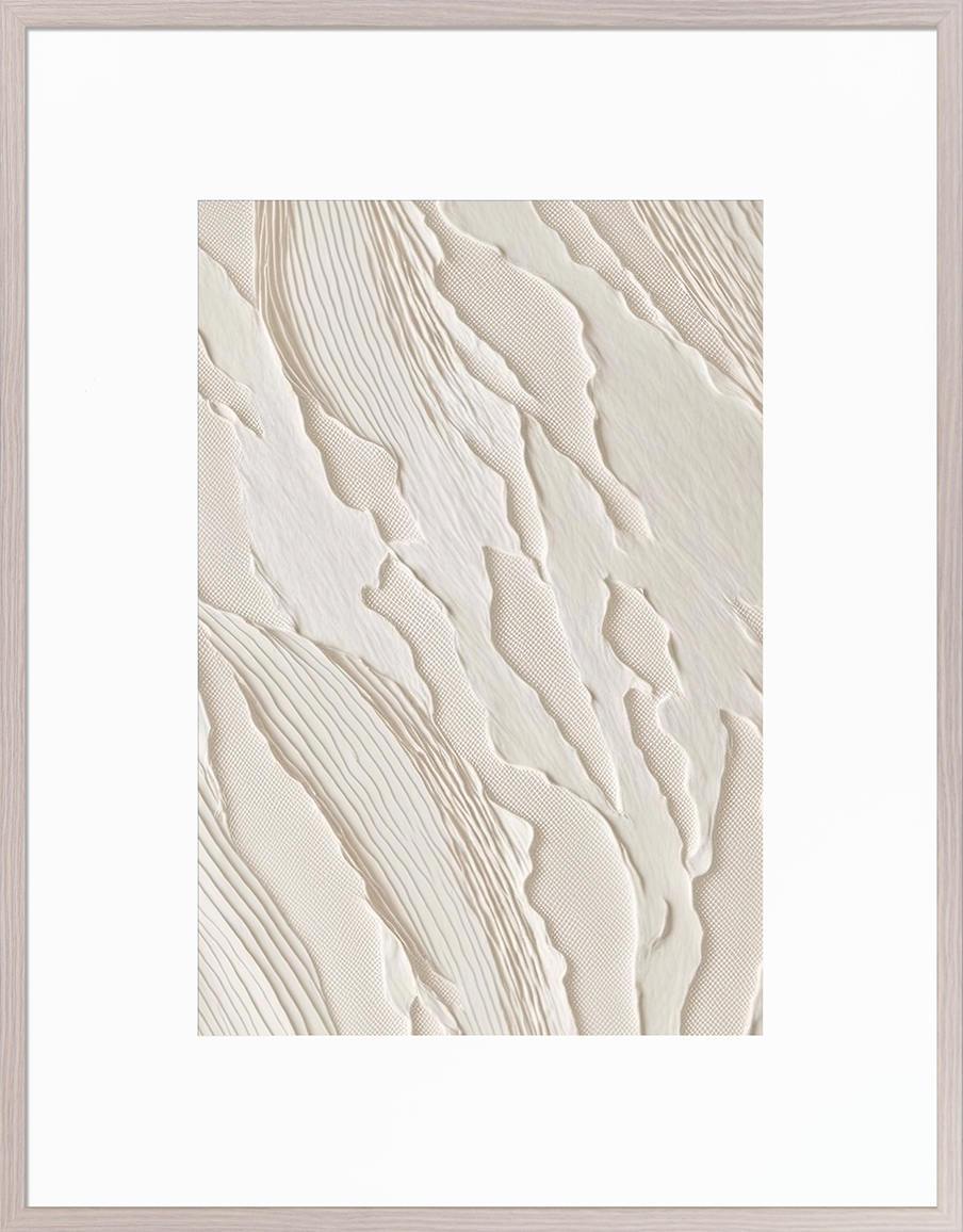 Texture Rhapsody IV - Framed Wall Art - 66.5x52cm