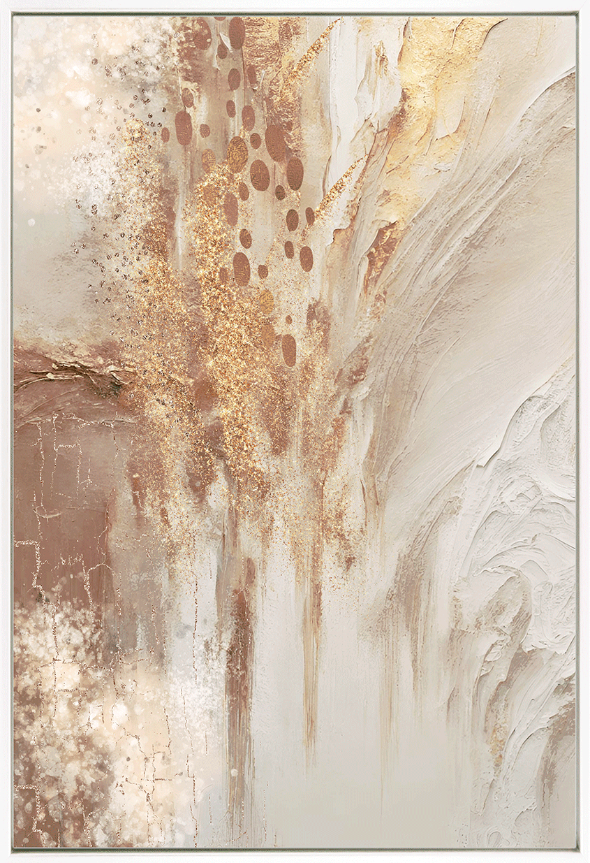 Mocha Delight I - Framed Wall Art - 94x64cm
