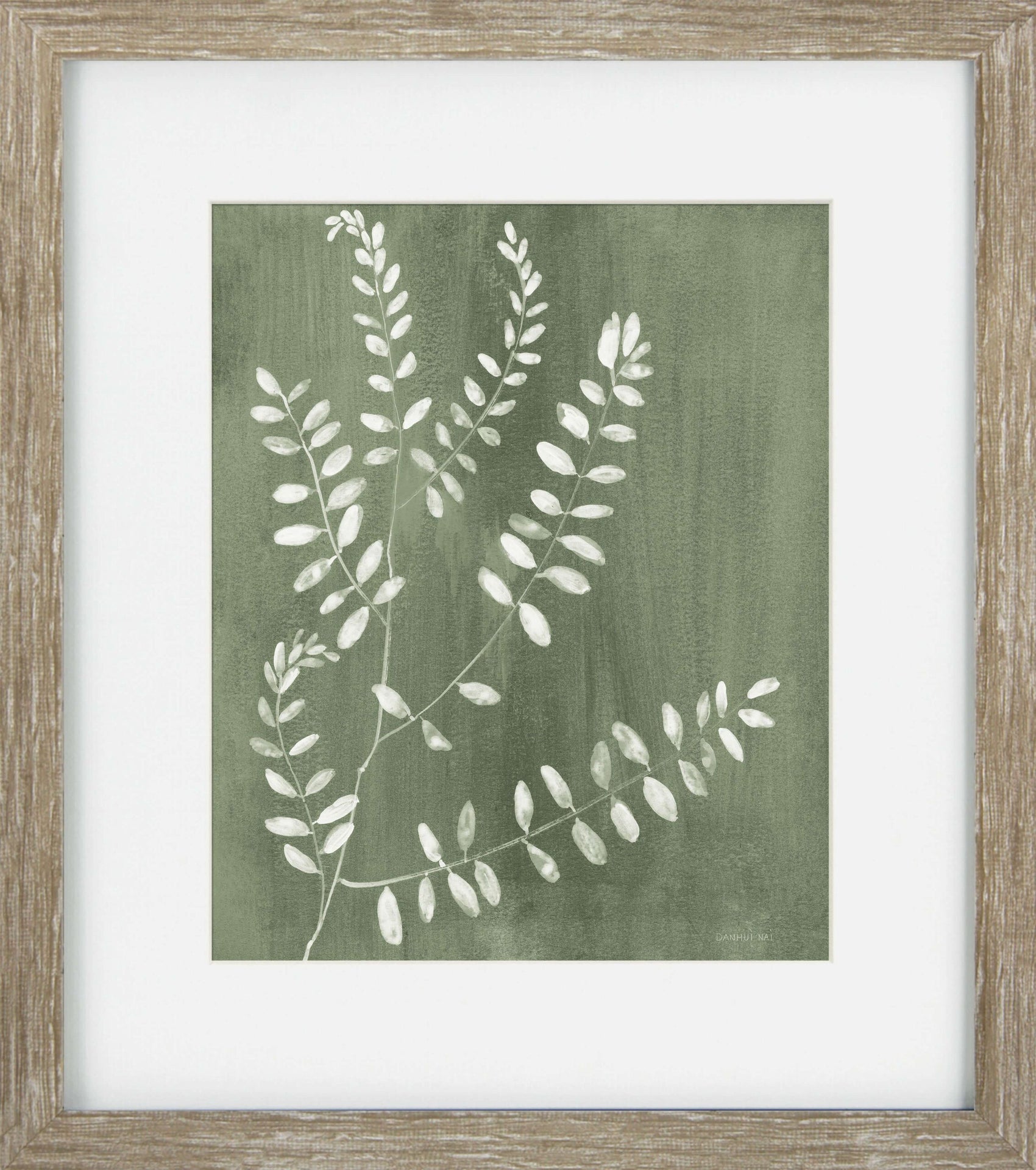 Sage Botanicals II - Framed Wall Art - 34x30cm