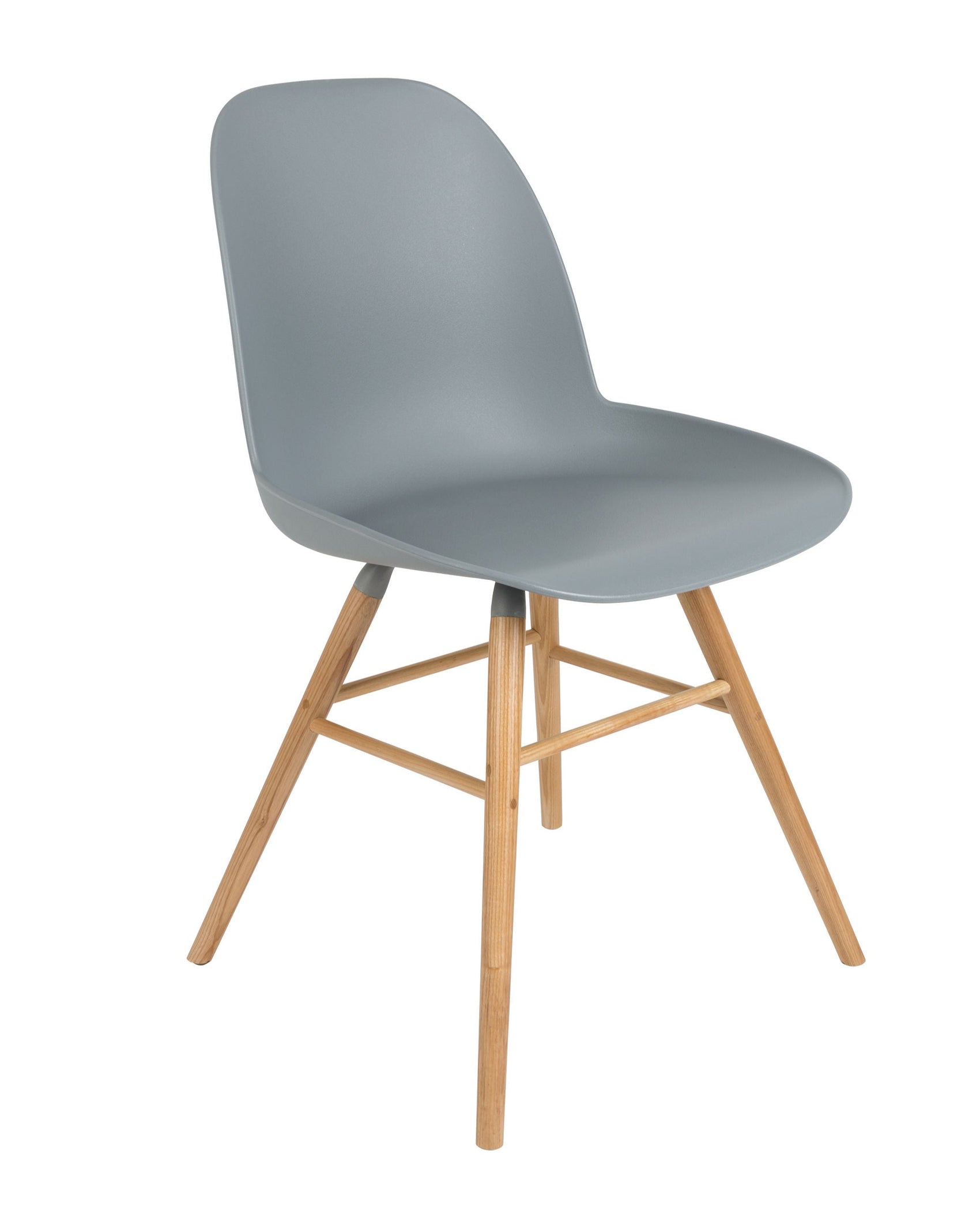 Zuiver Set of 2 Albert Kuip Light Grey Dining Chair