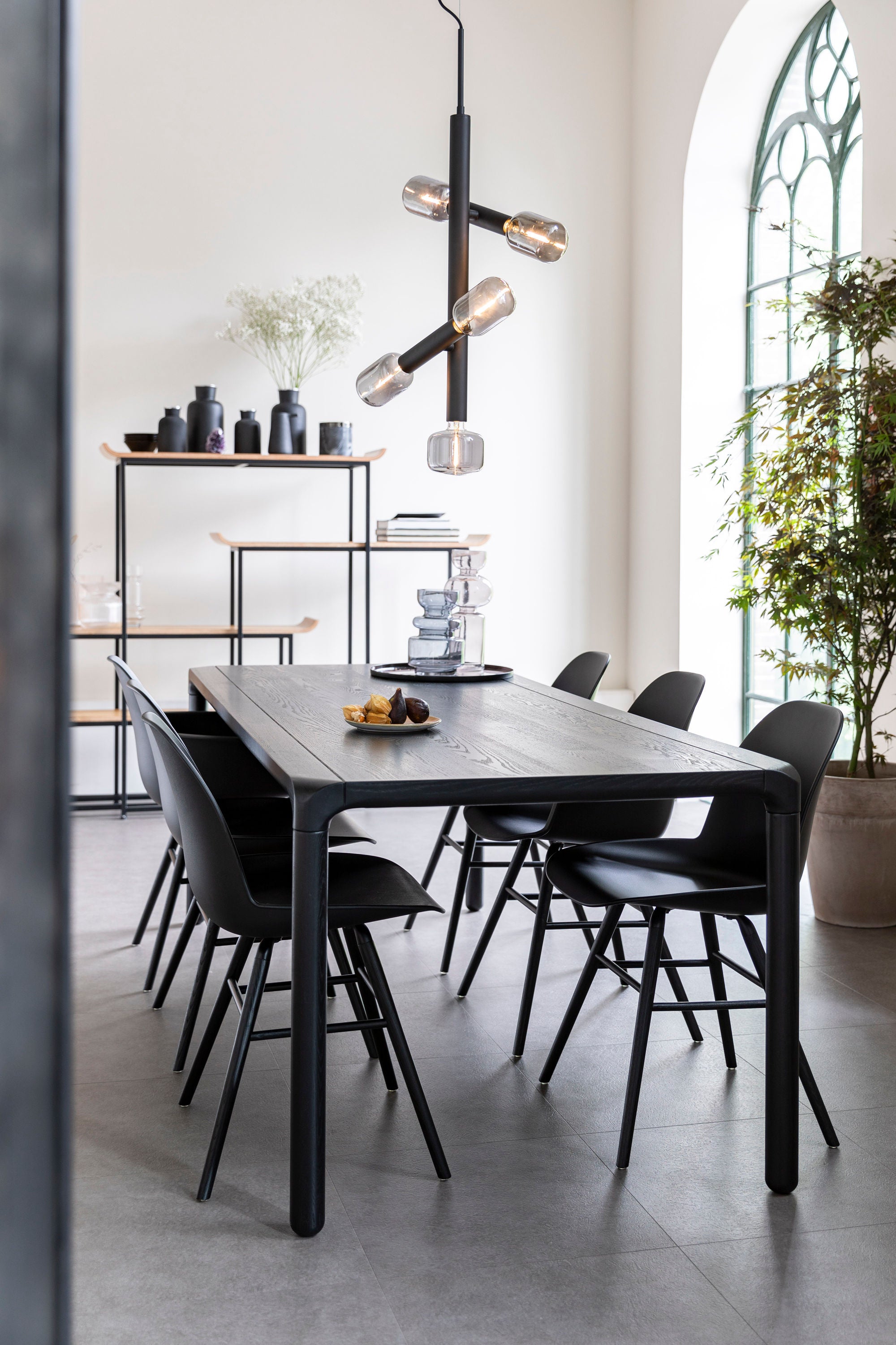 Zuiver Set of 2 Albert Kuip All Black Dining Chair