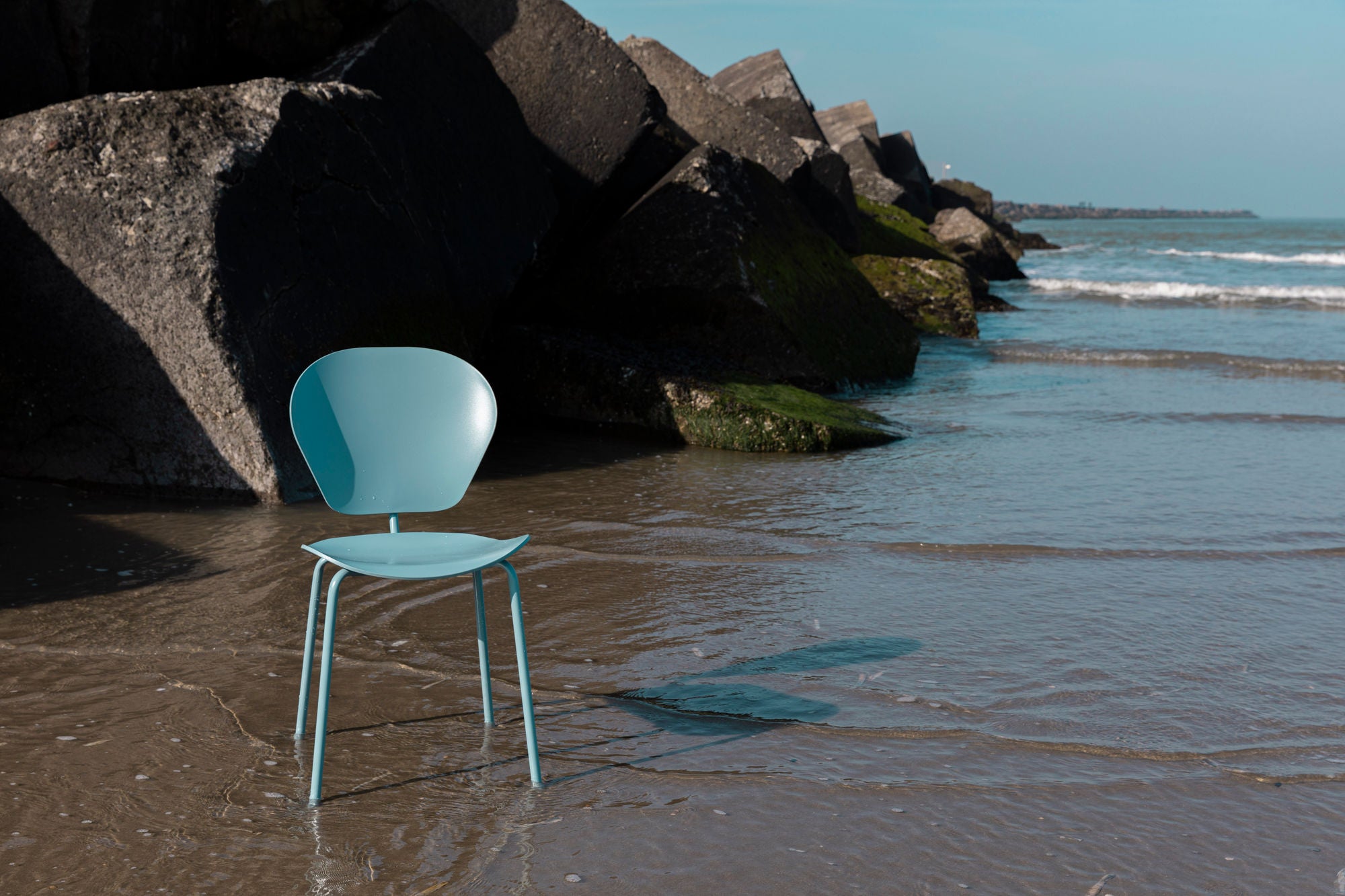 Zuiver Set of 2 The Ocean Ocean Blue Dining Chair
