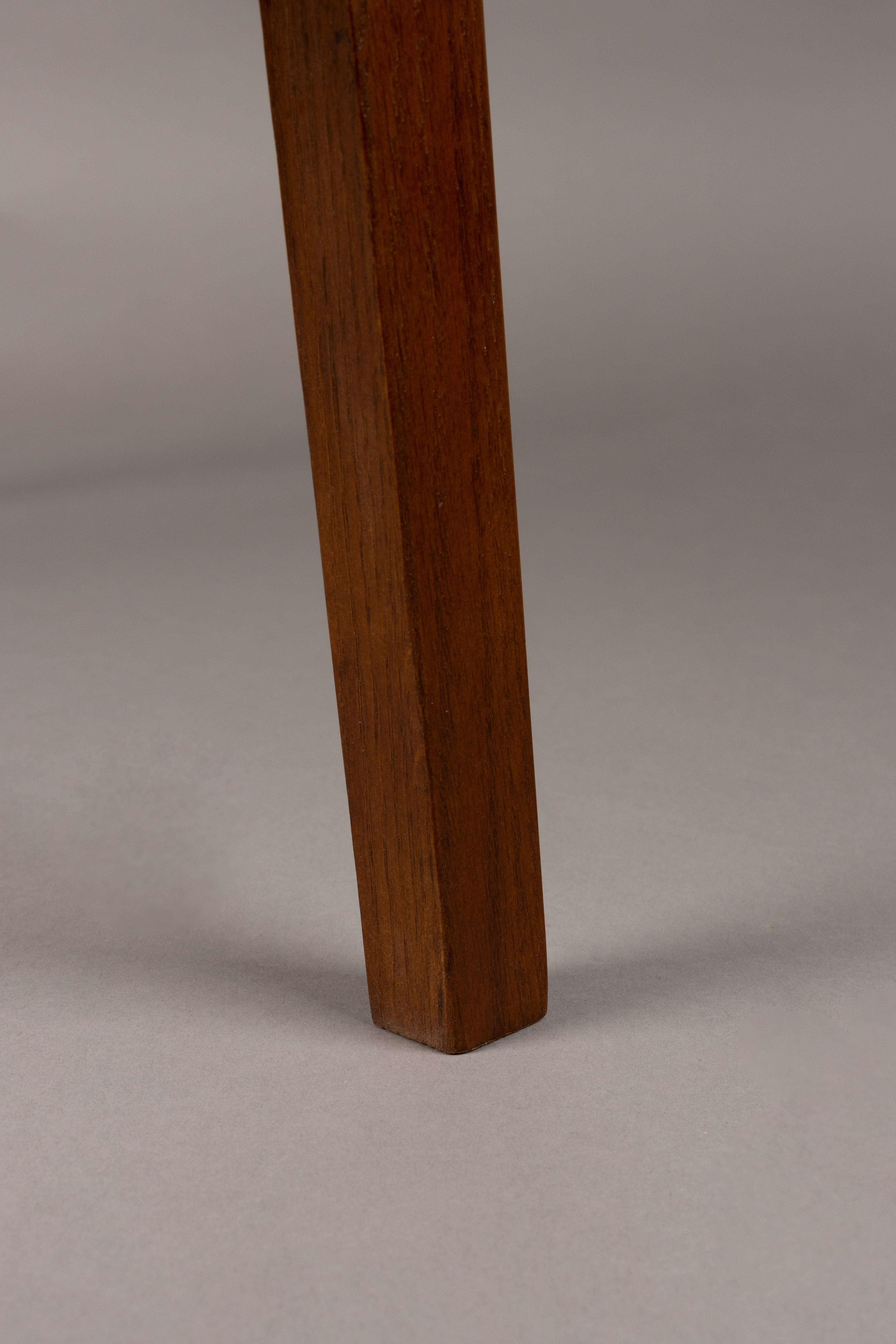 Dutchbone Set of 2 Westlake Brown Oak Wood Dining Chair