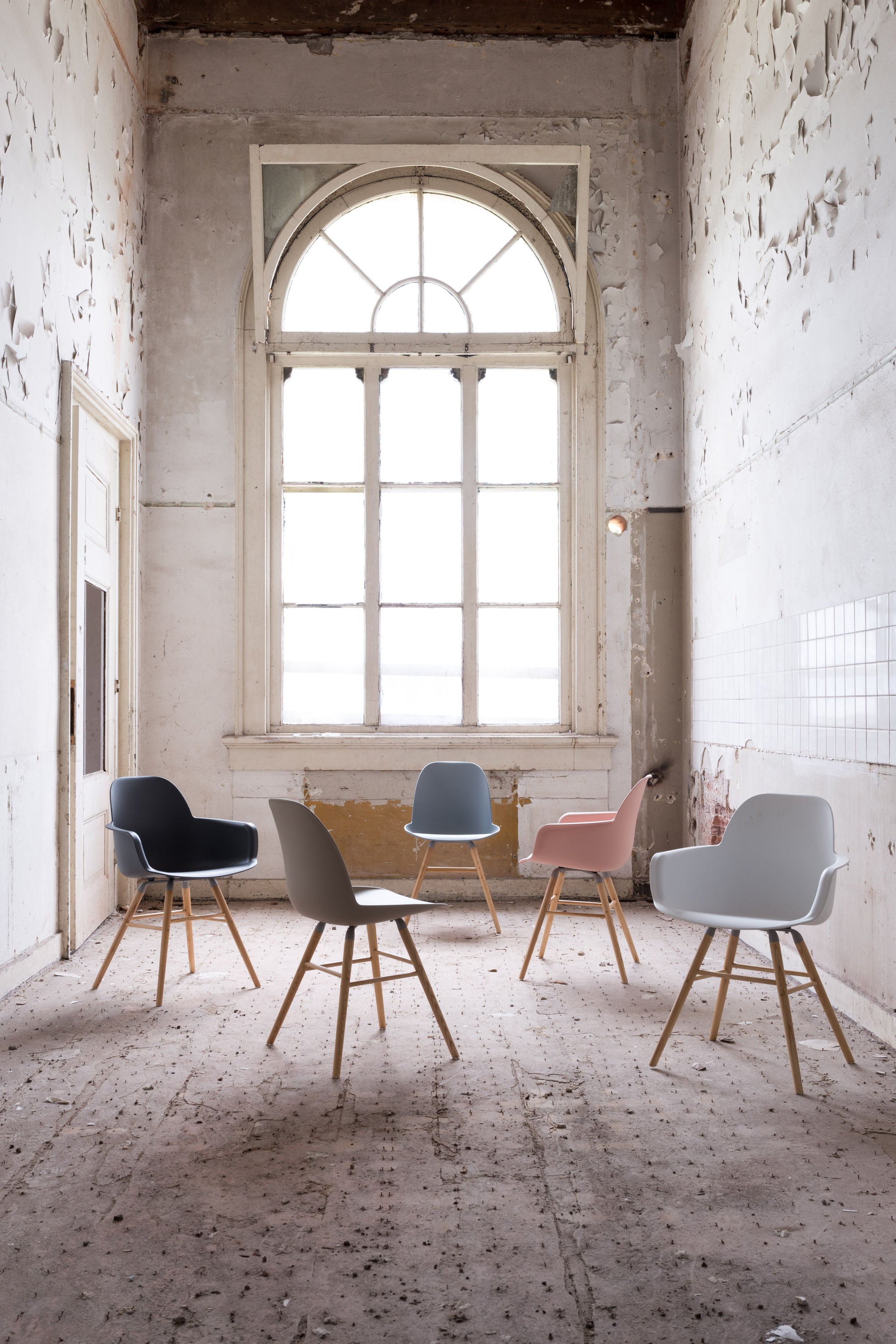 Zuiver Set of 2 Albert Kuip White Armchair